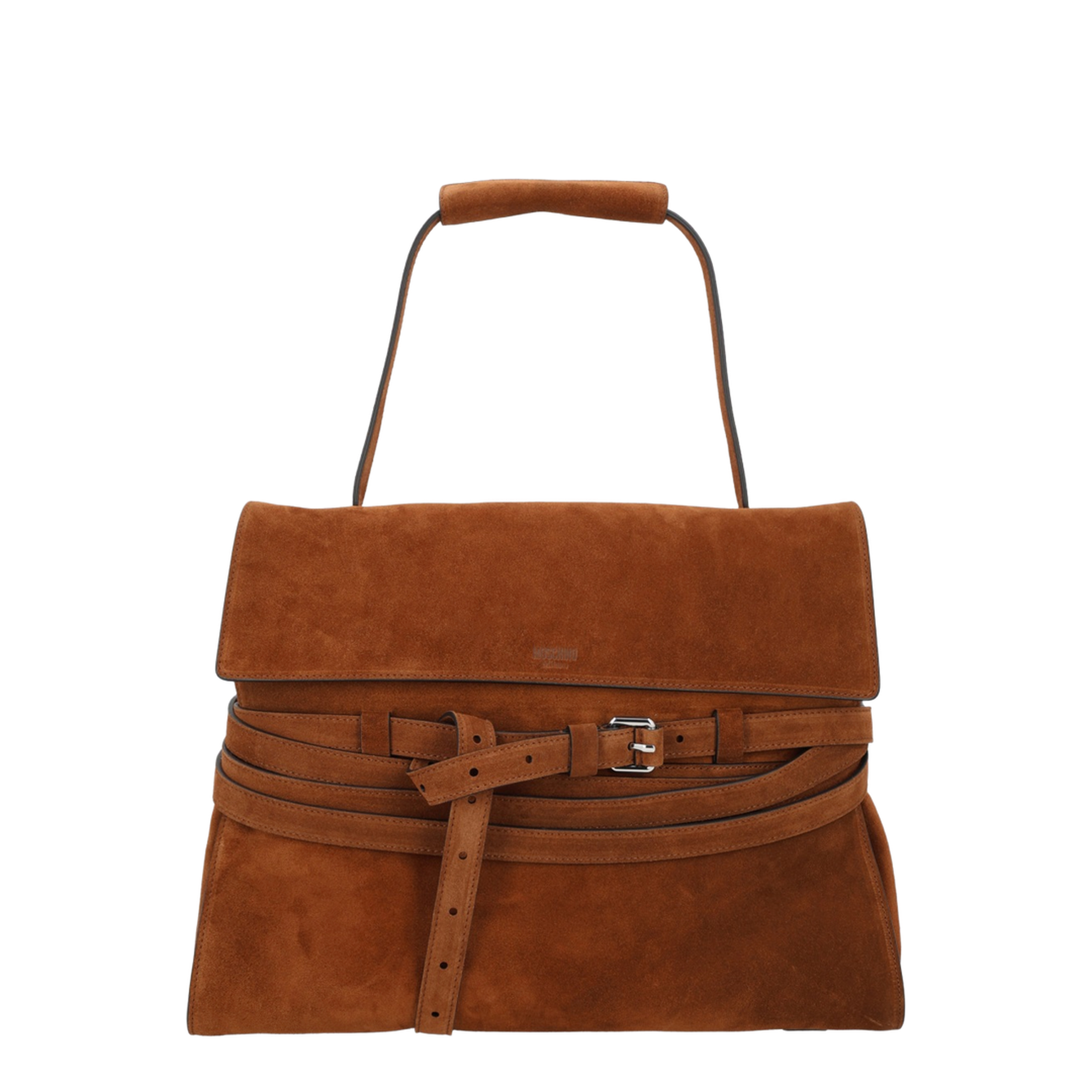 Tie Me Shoulder Bag - Brown - Image 1