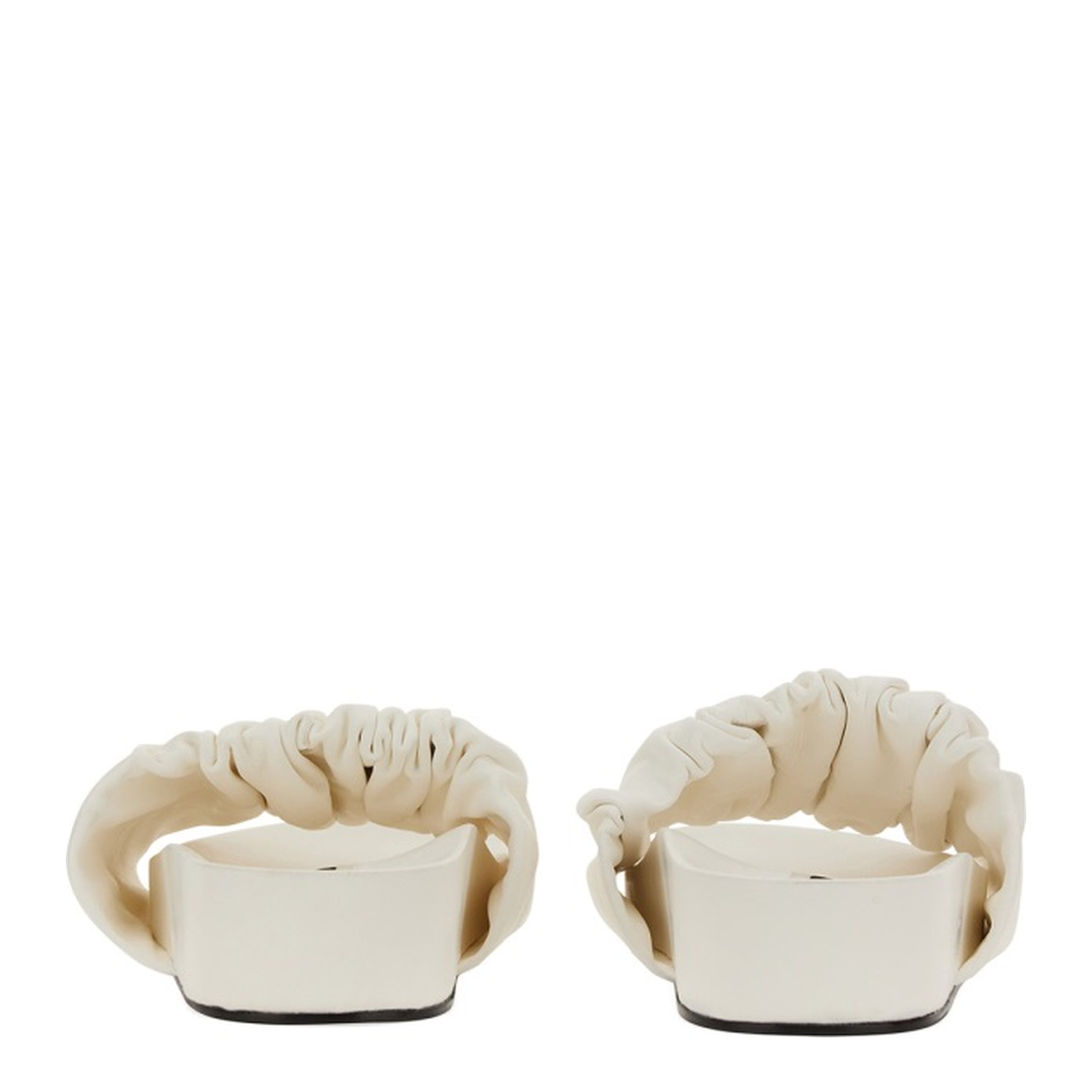 Low Leather Sandals - Image 3