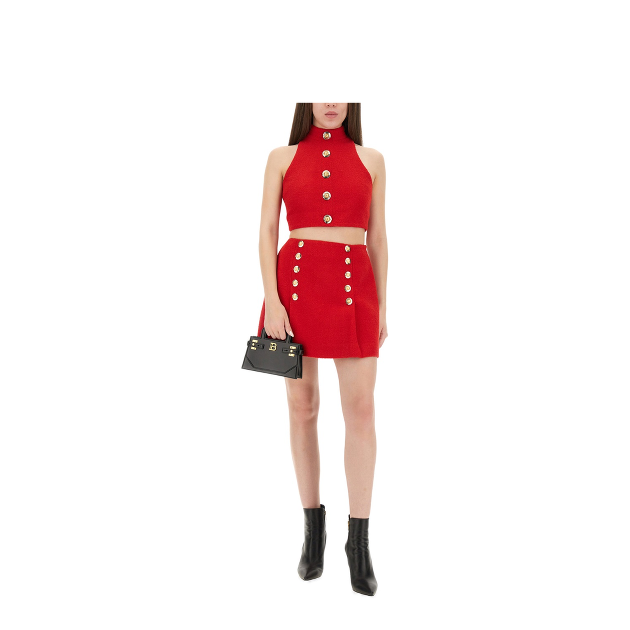 Red Virgin Wool Top - Image 2