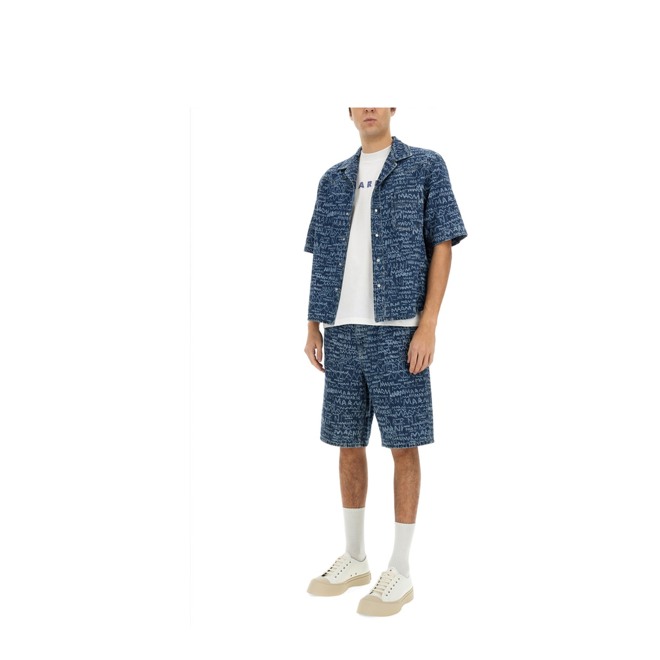 Denim Bowling Shirt - Image 2