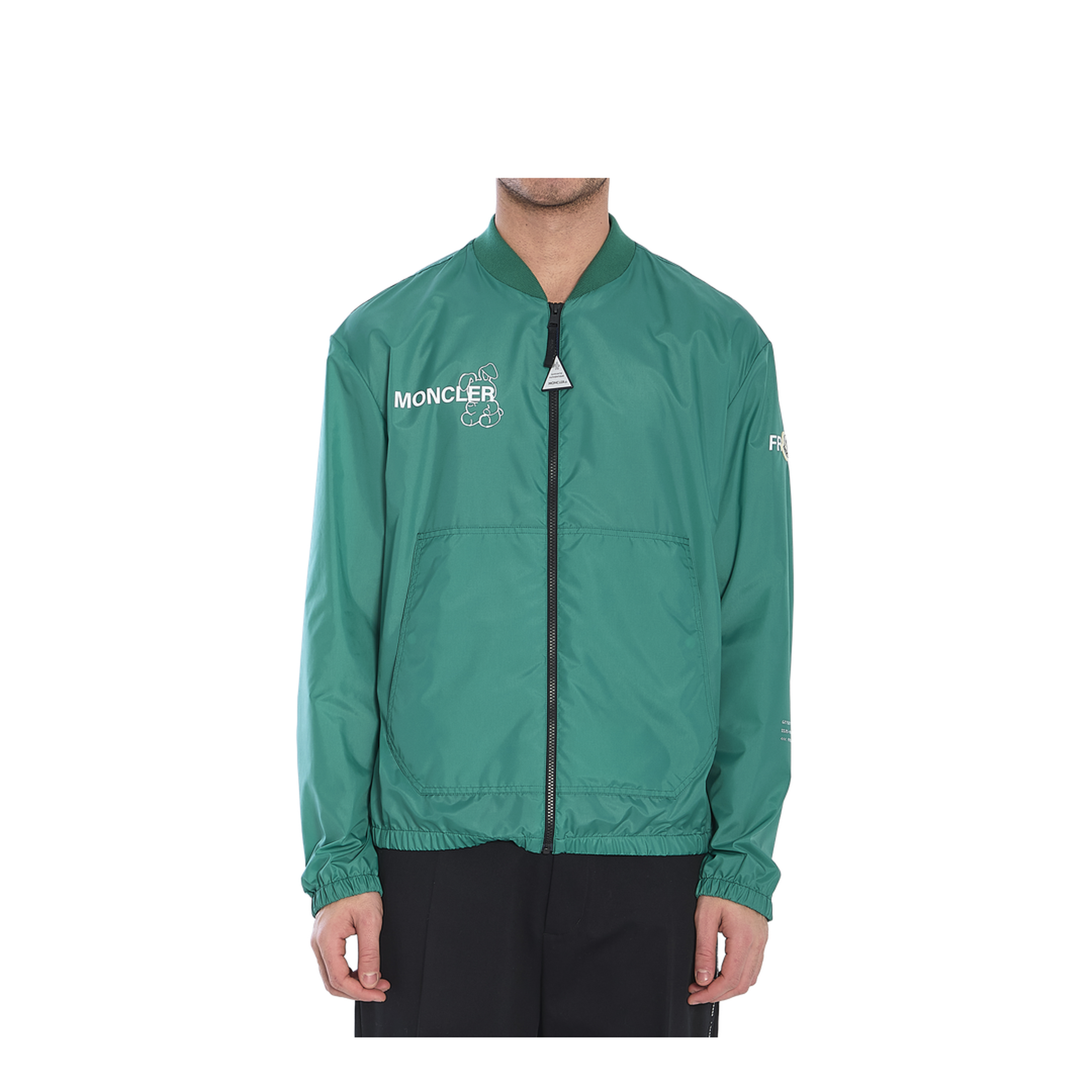 Green Bomber Jacket - Image 1