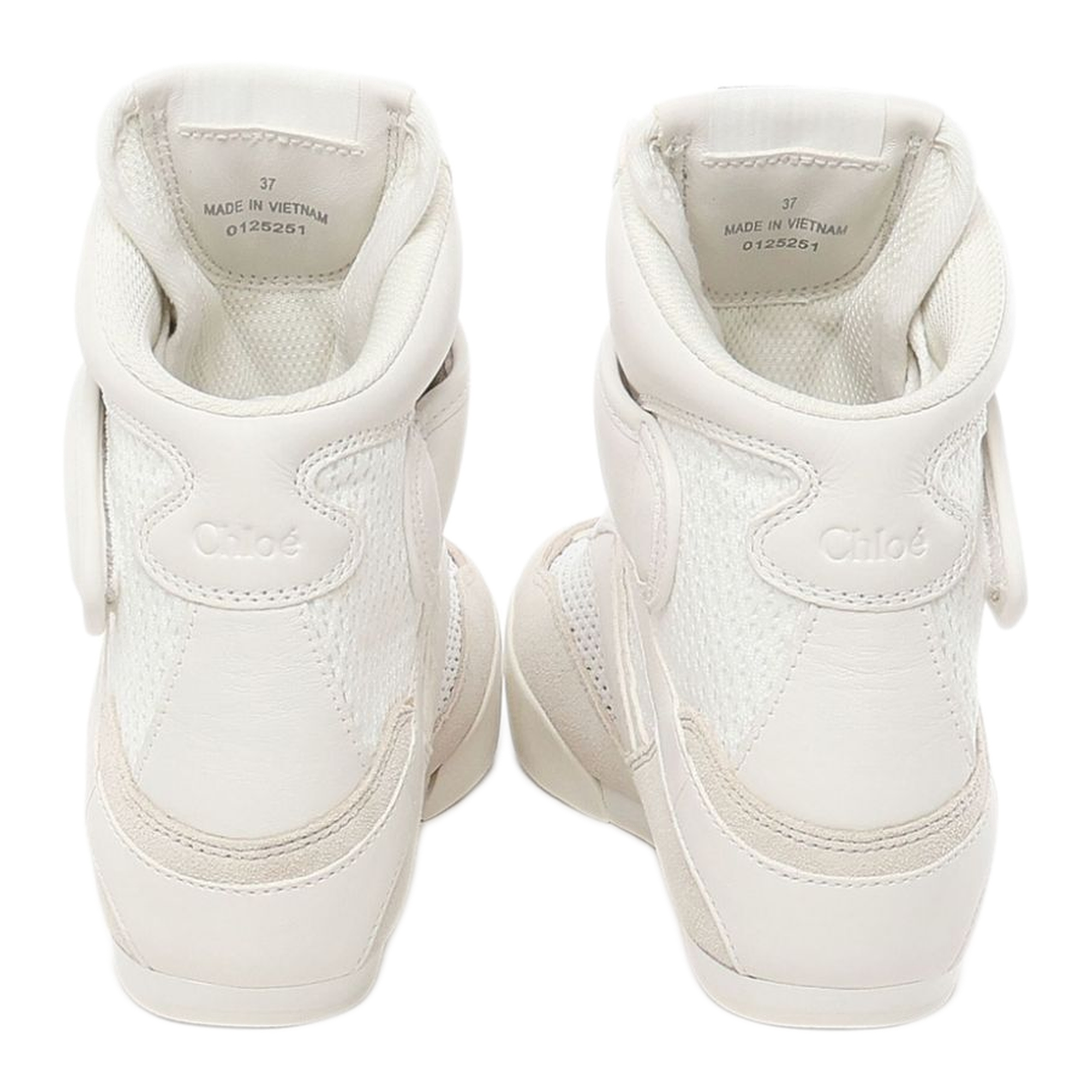 Mesh And Suede Kick High-Top Sneakers - Image 3