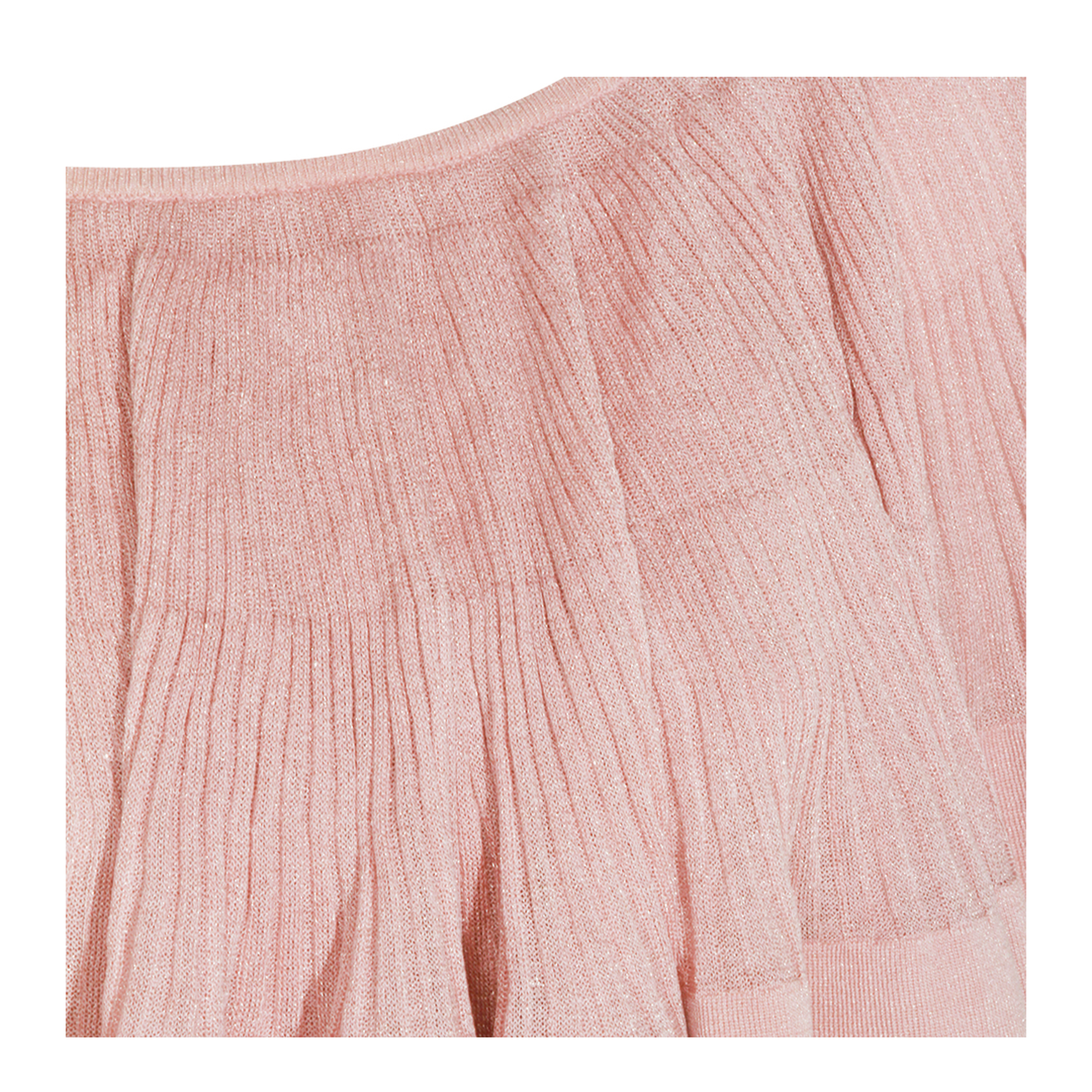 Luna Pleated Frill Top Pink - Image 5