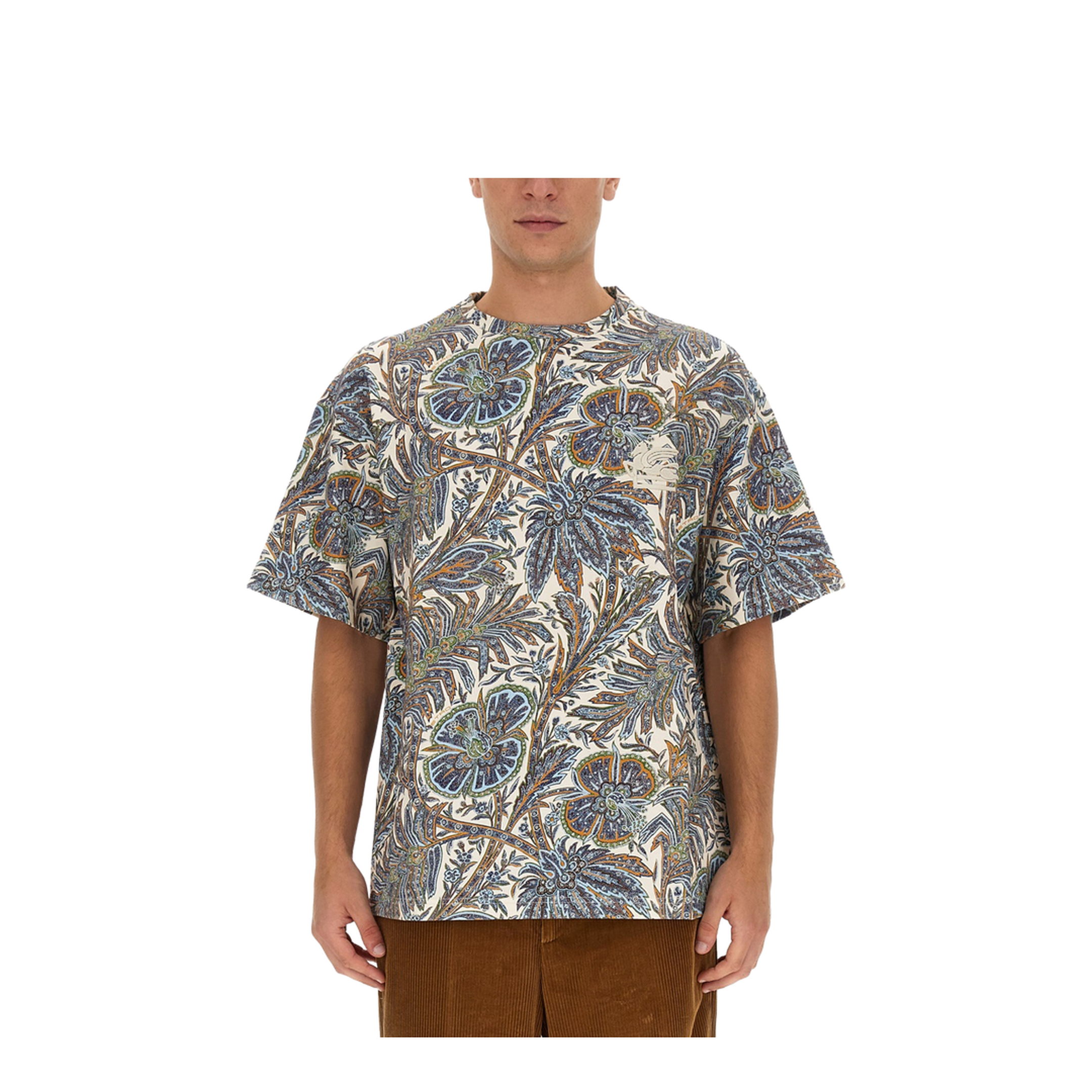 Floral Print T-Shirt - Image 1