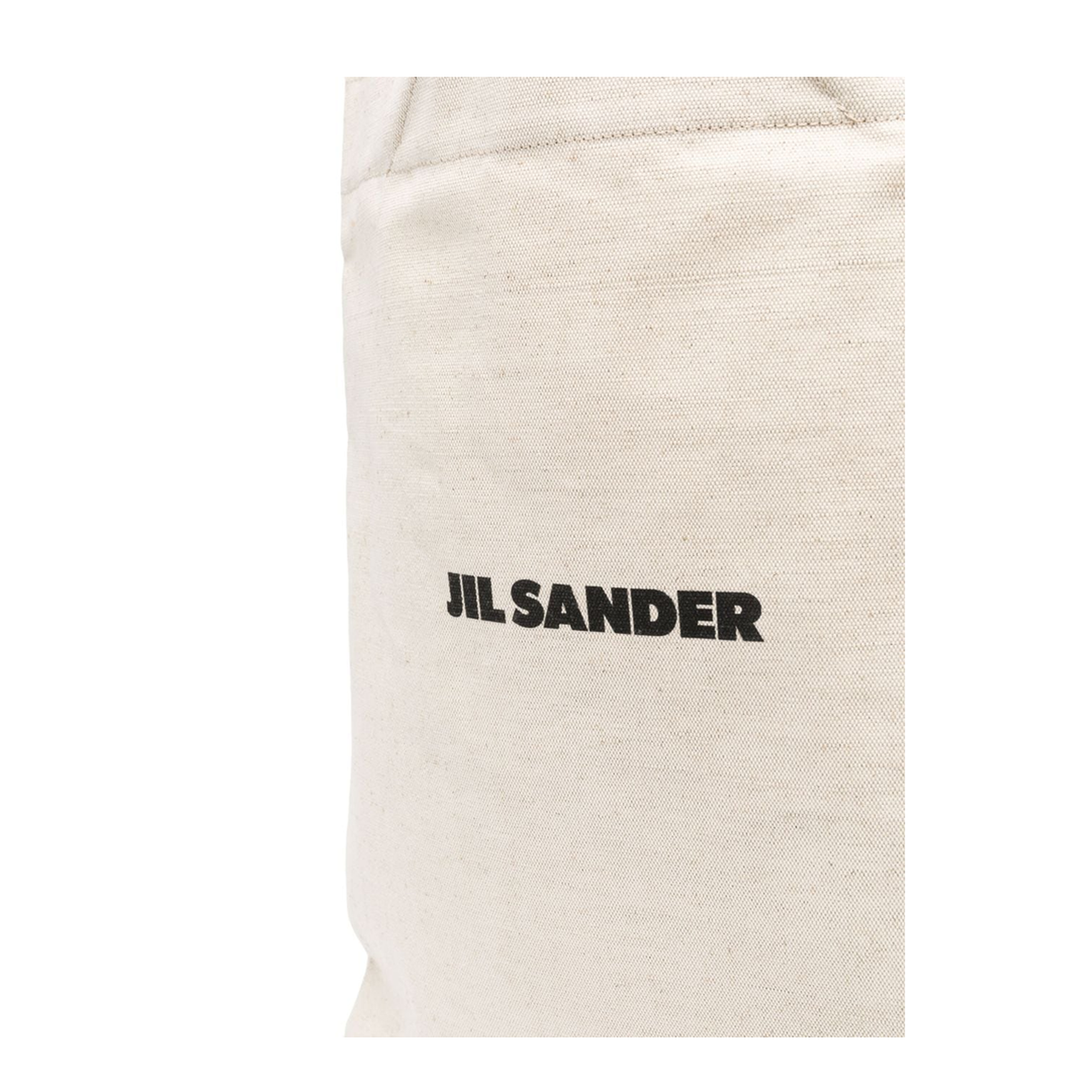 Large Logo-Print Tote Bag - Beige - Image 4