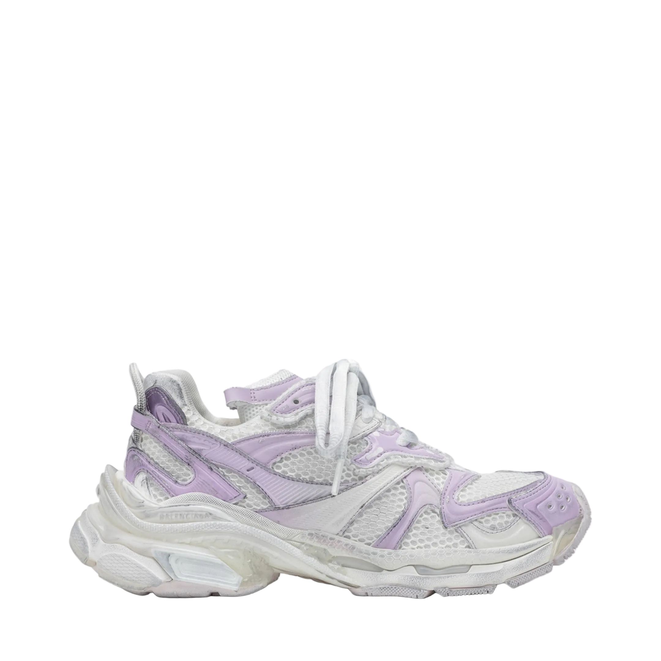 Runner 2 Gradient Sneakers in Light Grey Lilac - Image 1