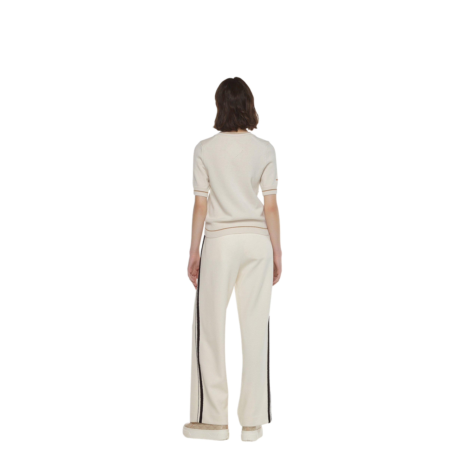 Wide-Leg Bouclé Pants - Image 5