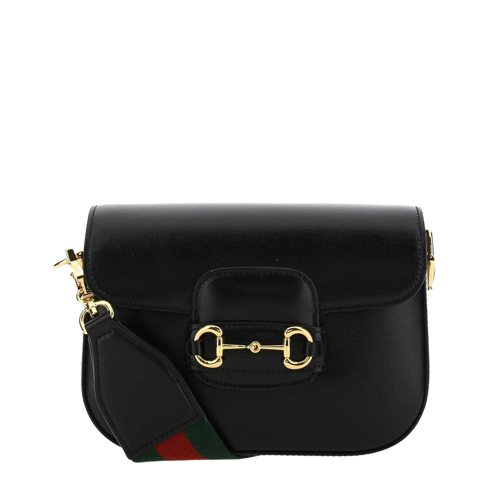 Horsebit 1955 Leather Shoulder Bag - Black - Image 2