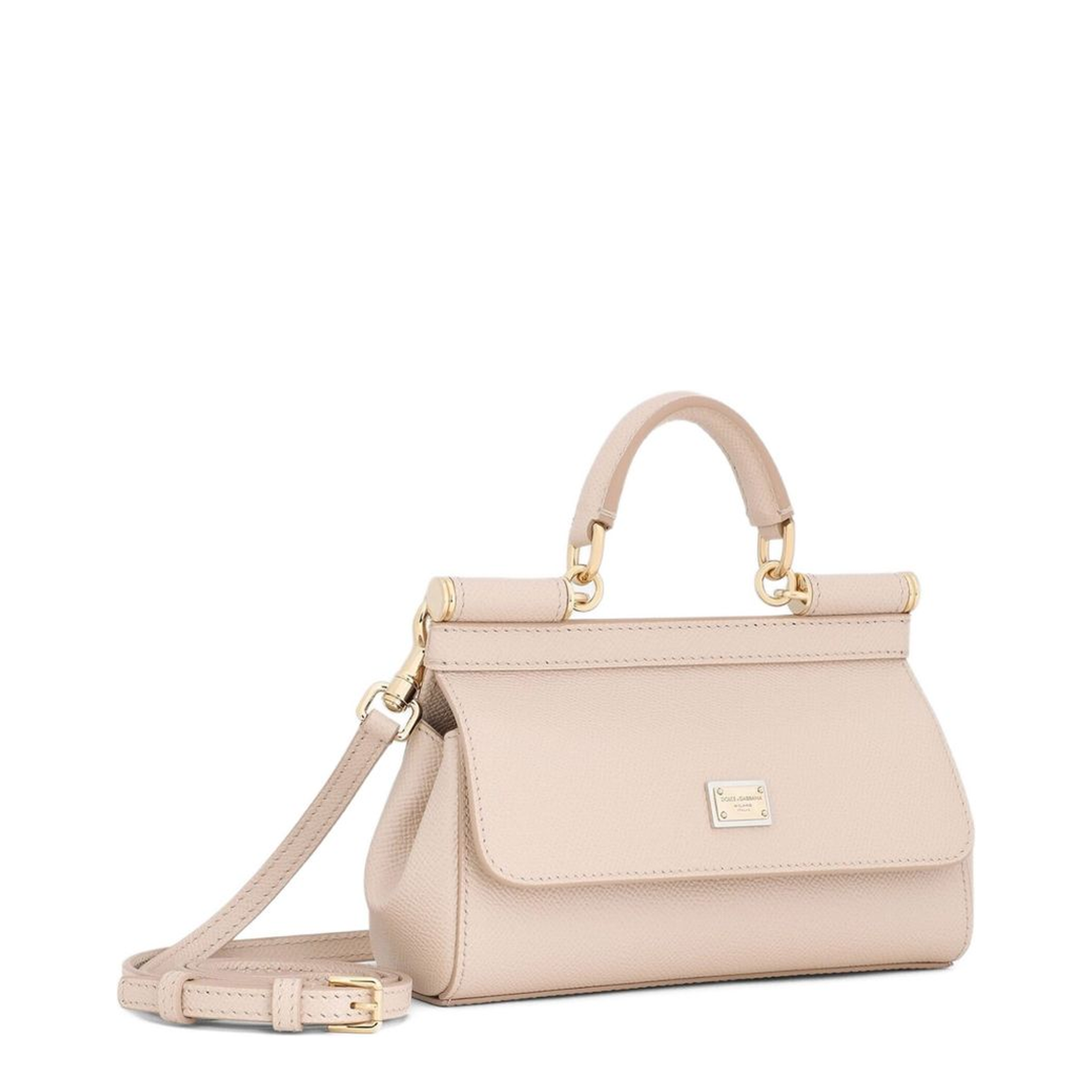 Sicily Mini Calfskin Handbag - Pink - Image 3