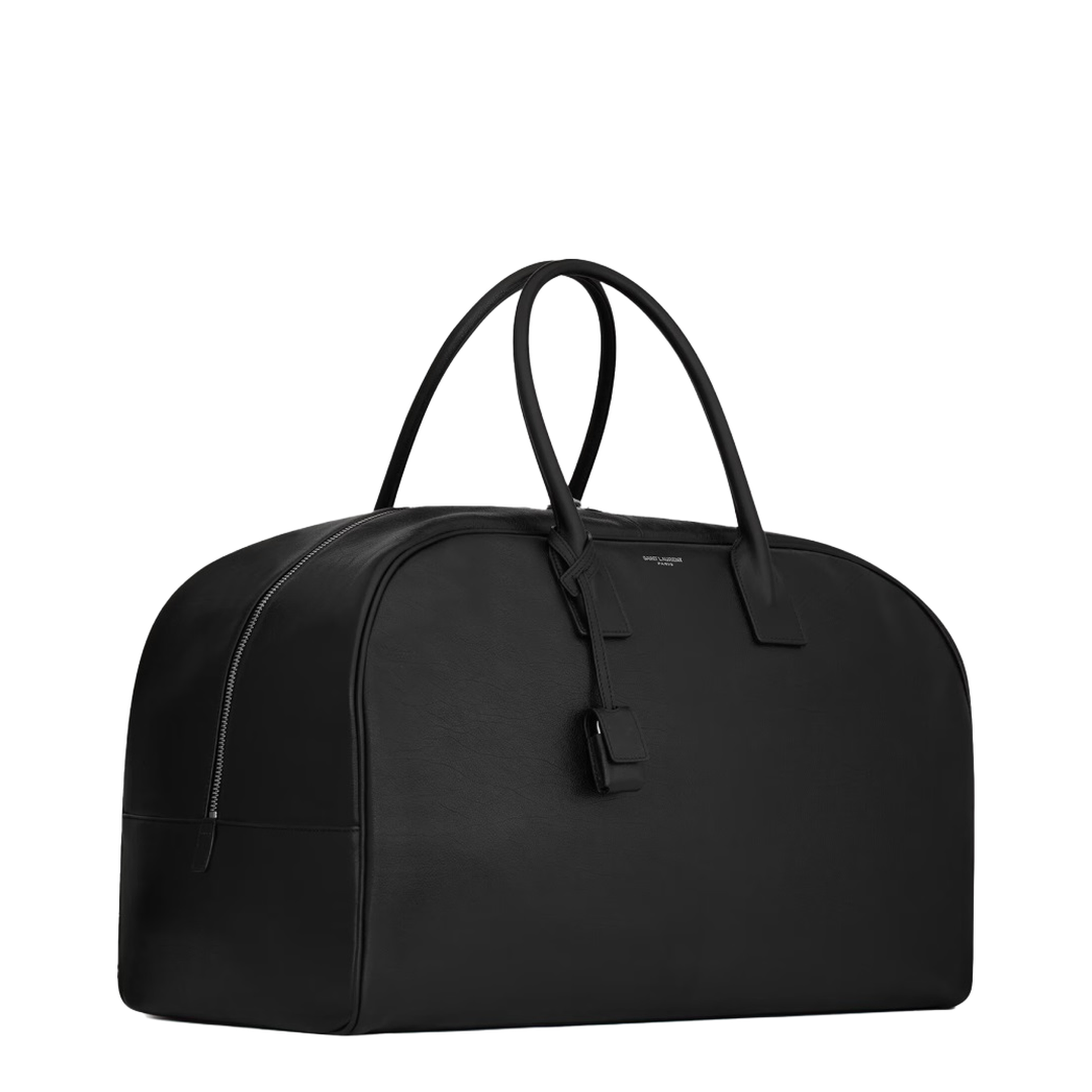 Bowling Large Leather Duffle Bag - Black - Image 2