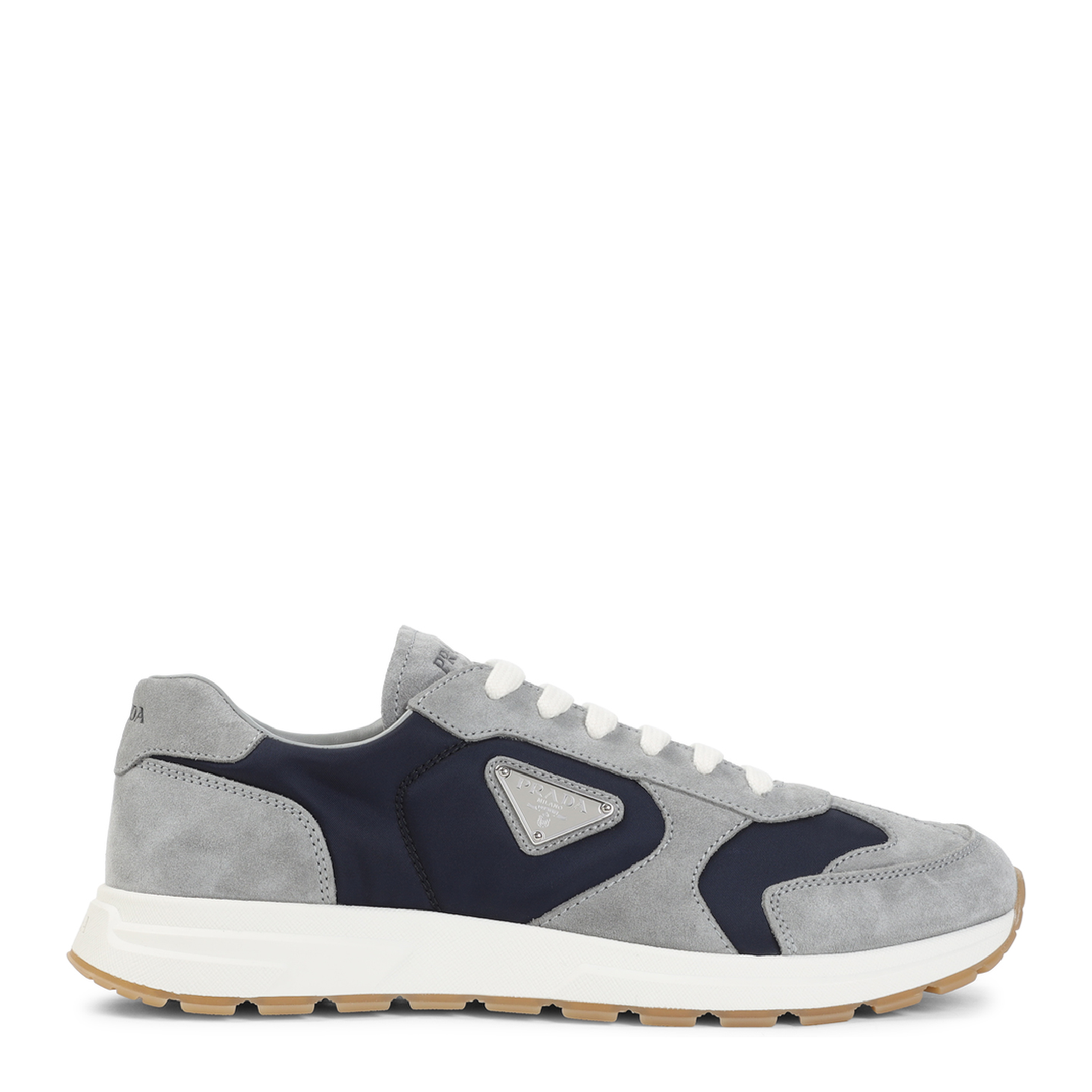 Prax Sneakers in Suede and Re-Nylon - Image 2