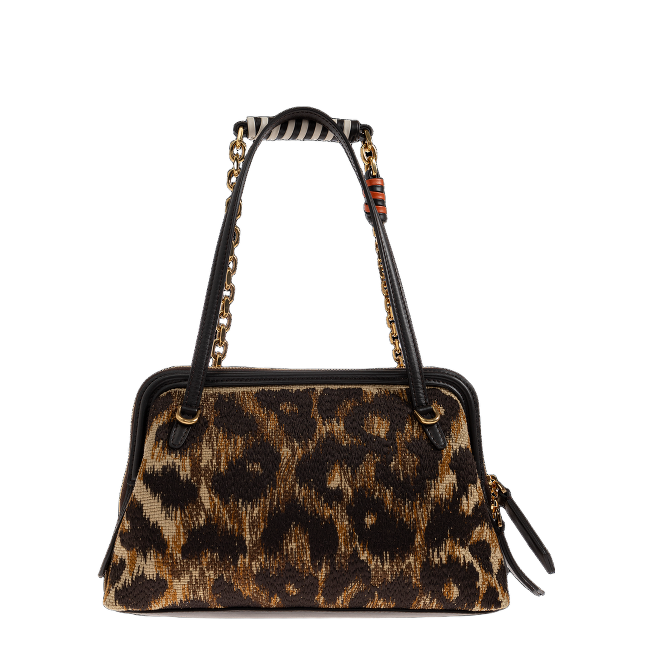 Doc Small Raffia Shoulder Bag - Multicolour - Image 3