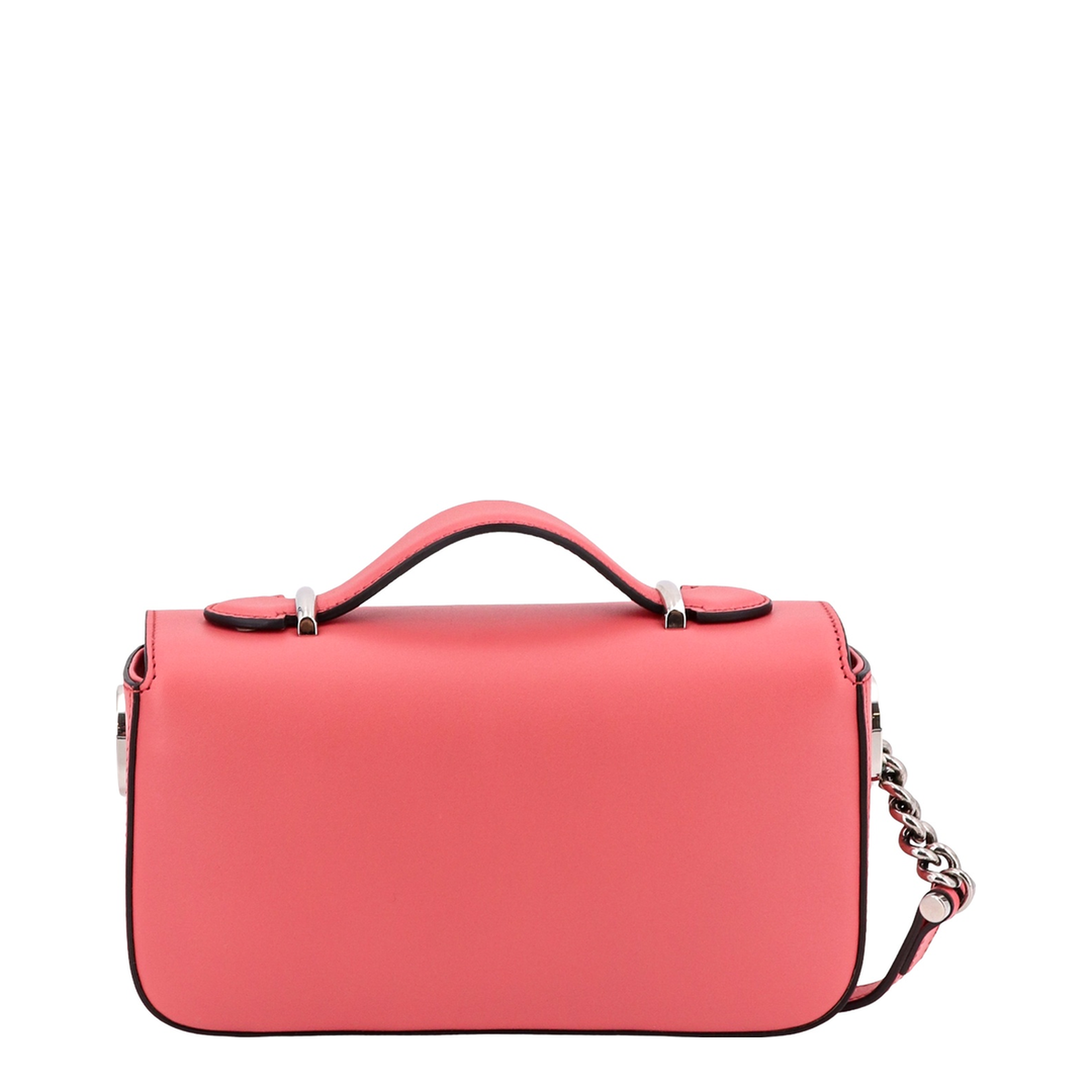 GG Milano Small Leather Crossbody Bags - Coral - Image 3