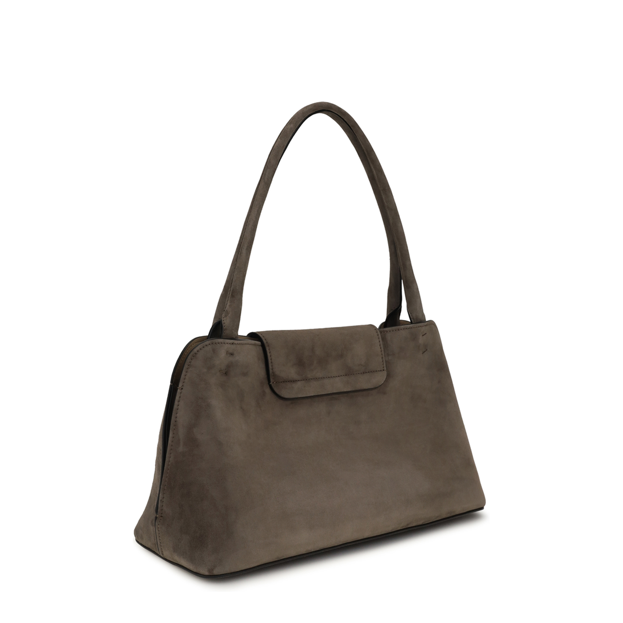 Vivian Medium Calf Leather Shoulder Bag - Brown - Image 3