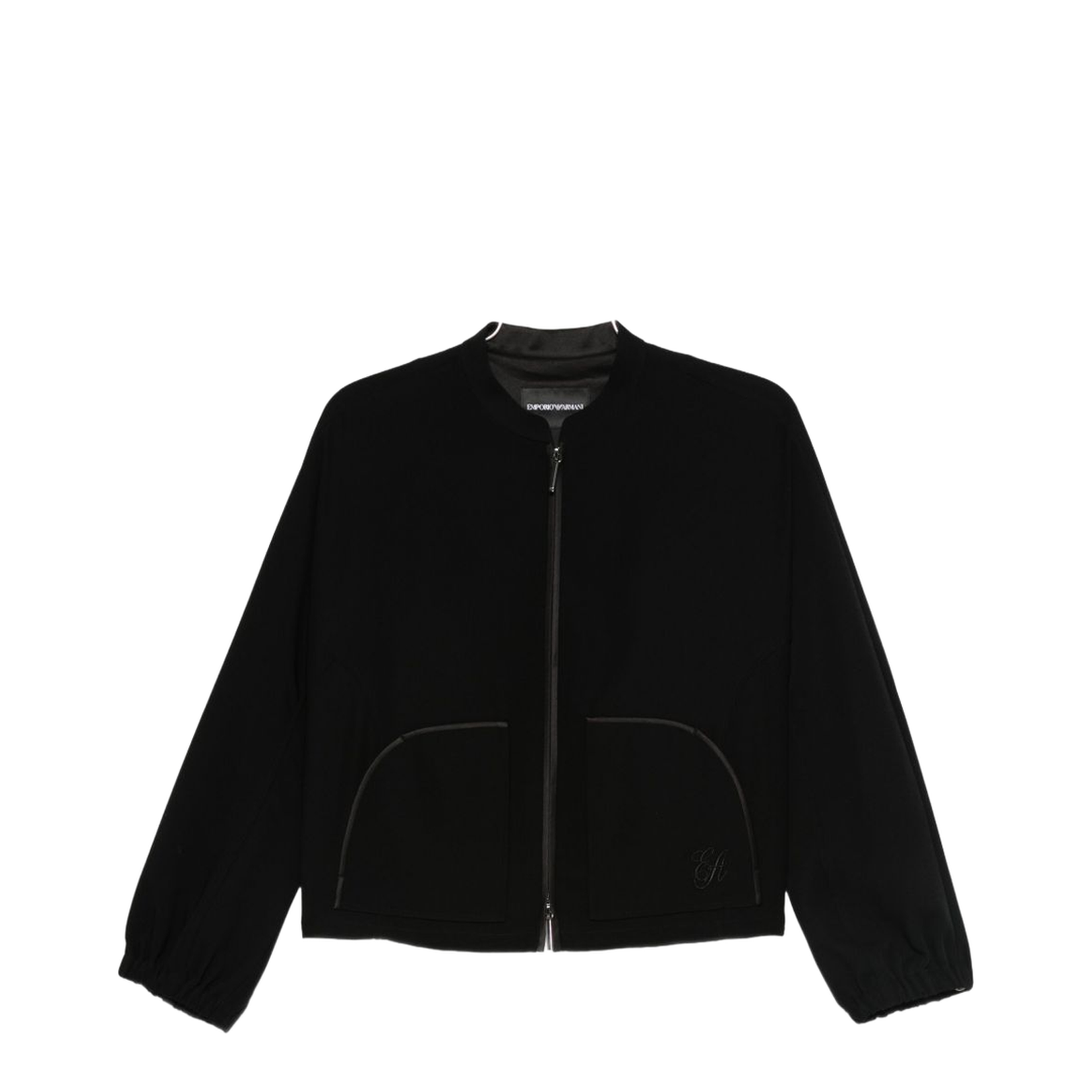 Technical Cady Blouson with Logo Embroidery - Image 1