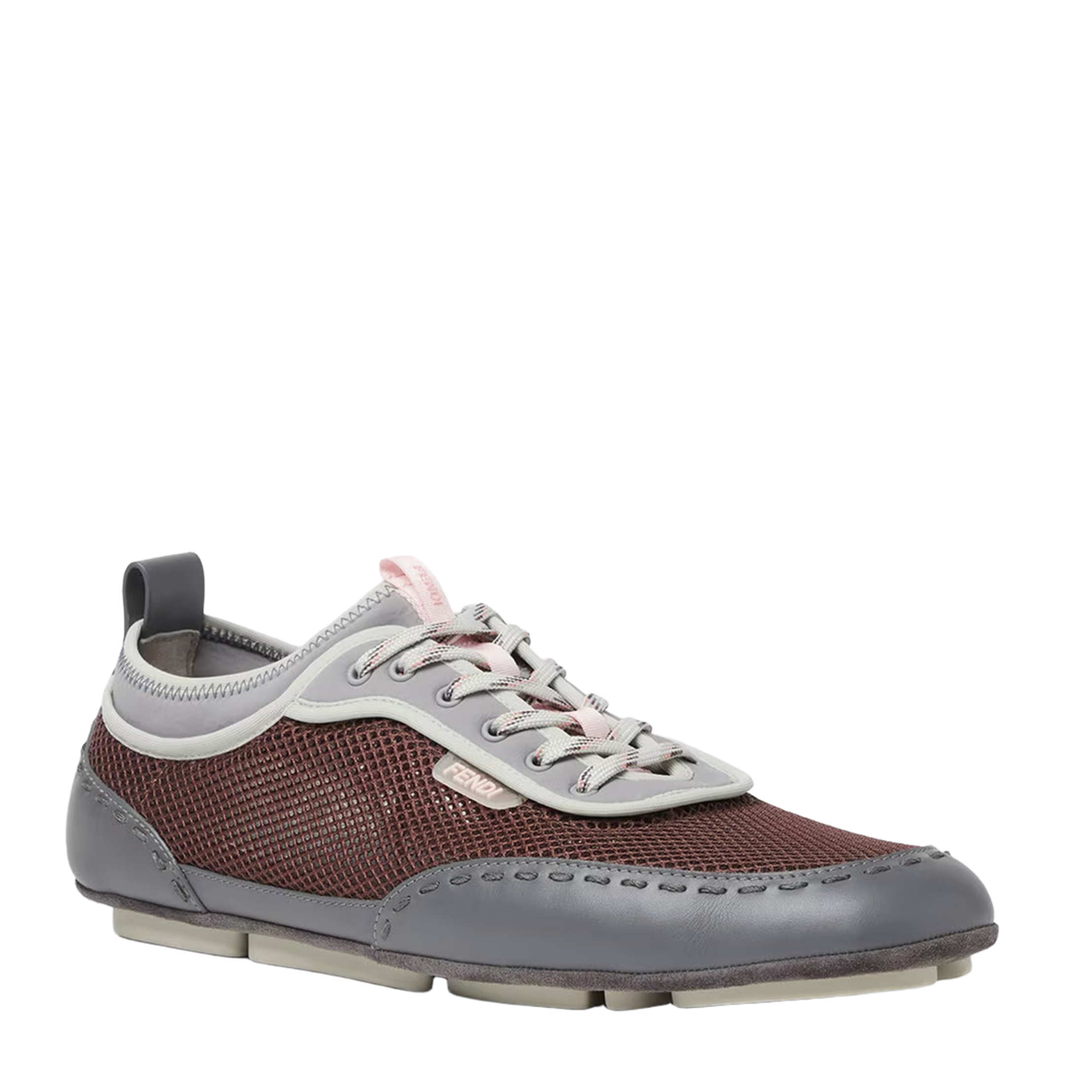 Fit Trainers Neon Blue Mesh And Grey Leather - Image 2