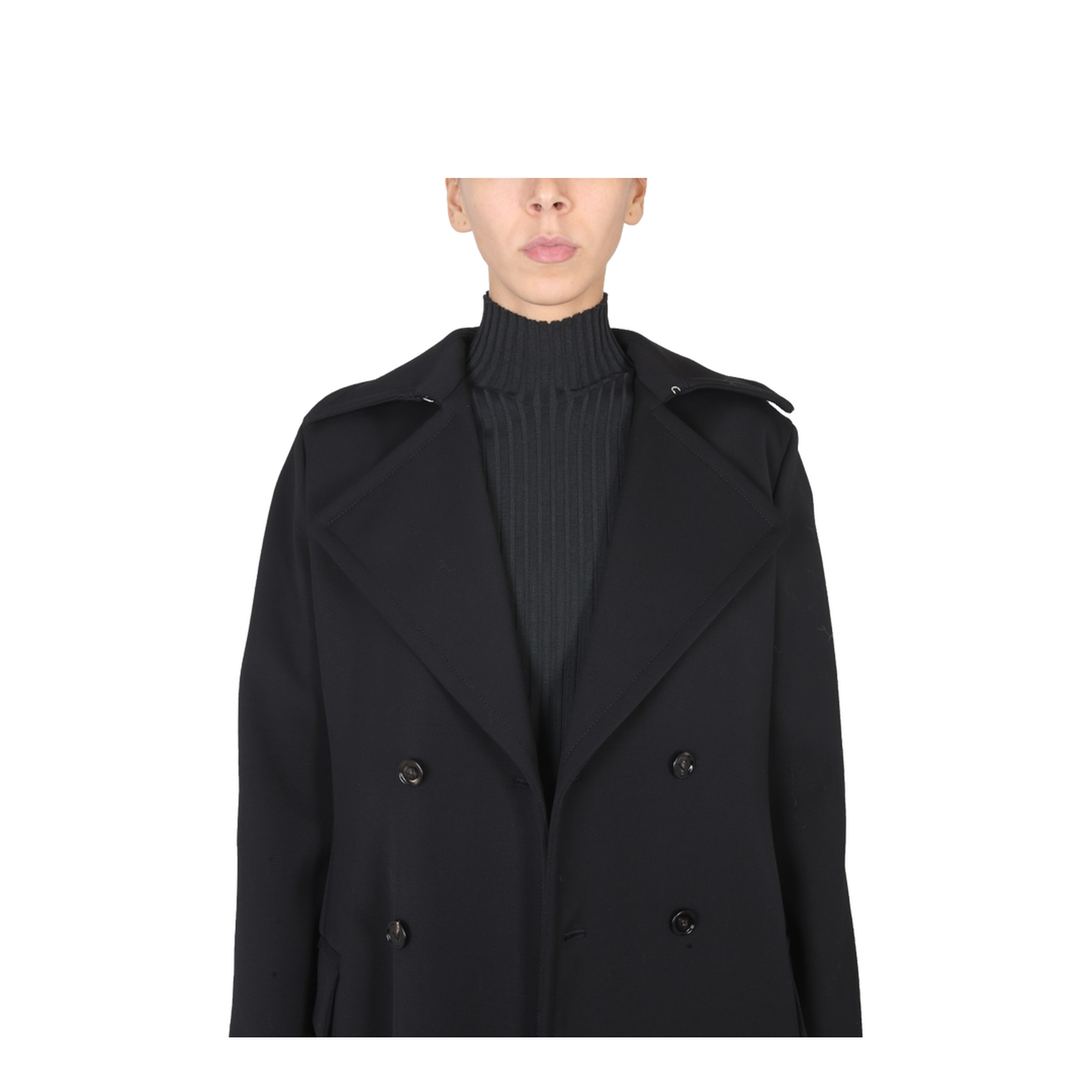 Double-Breasted Coat - Image 4