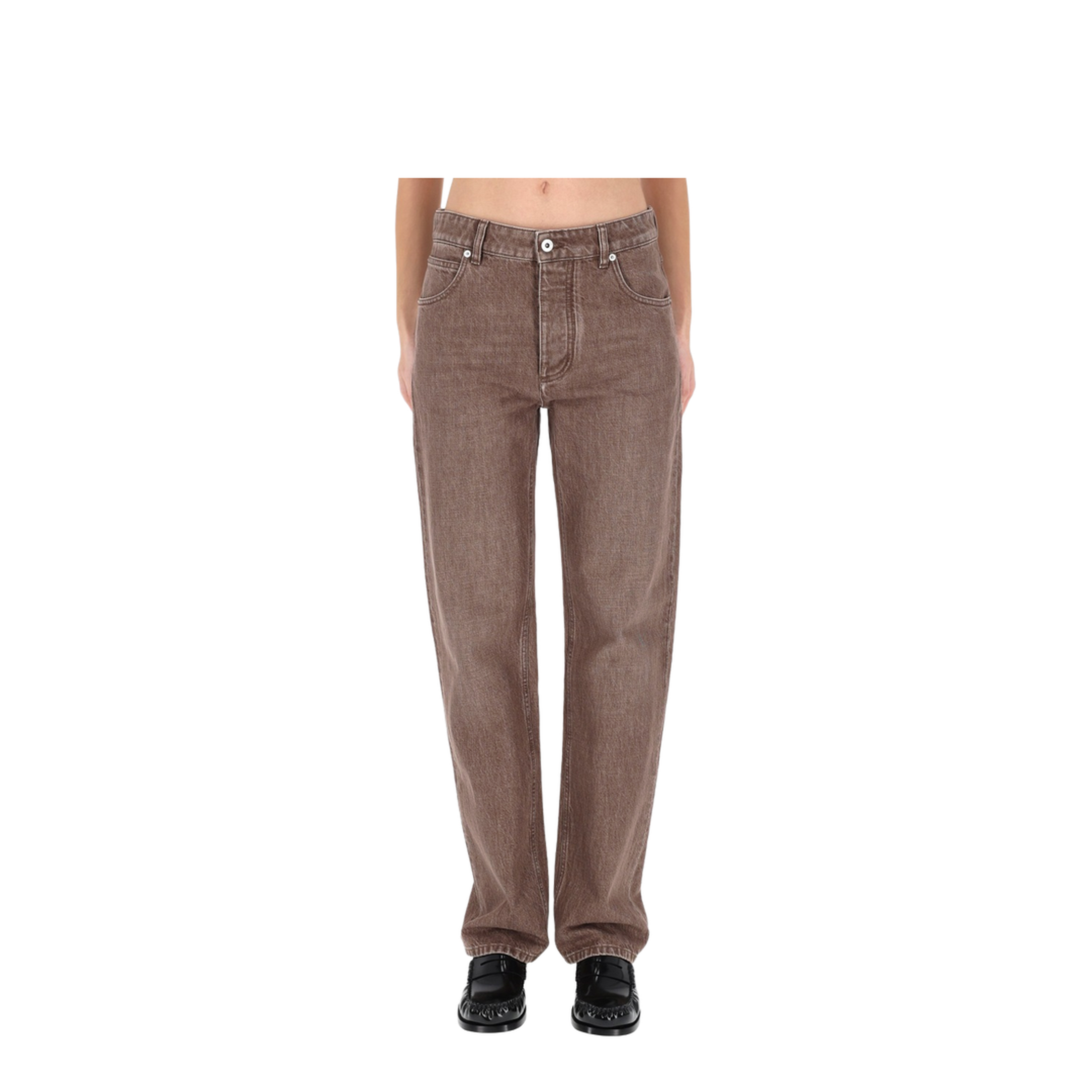 Straight Denim Jeans - Image 1