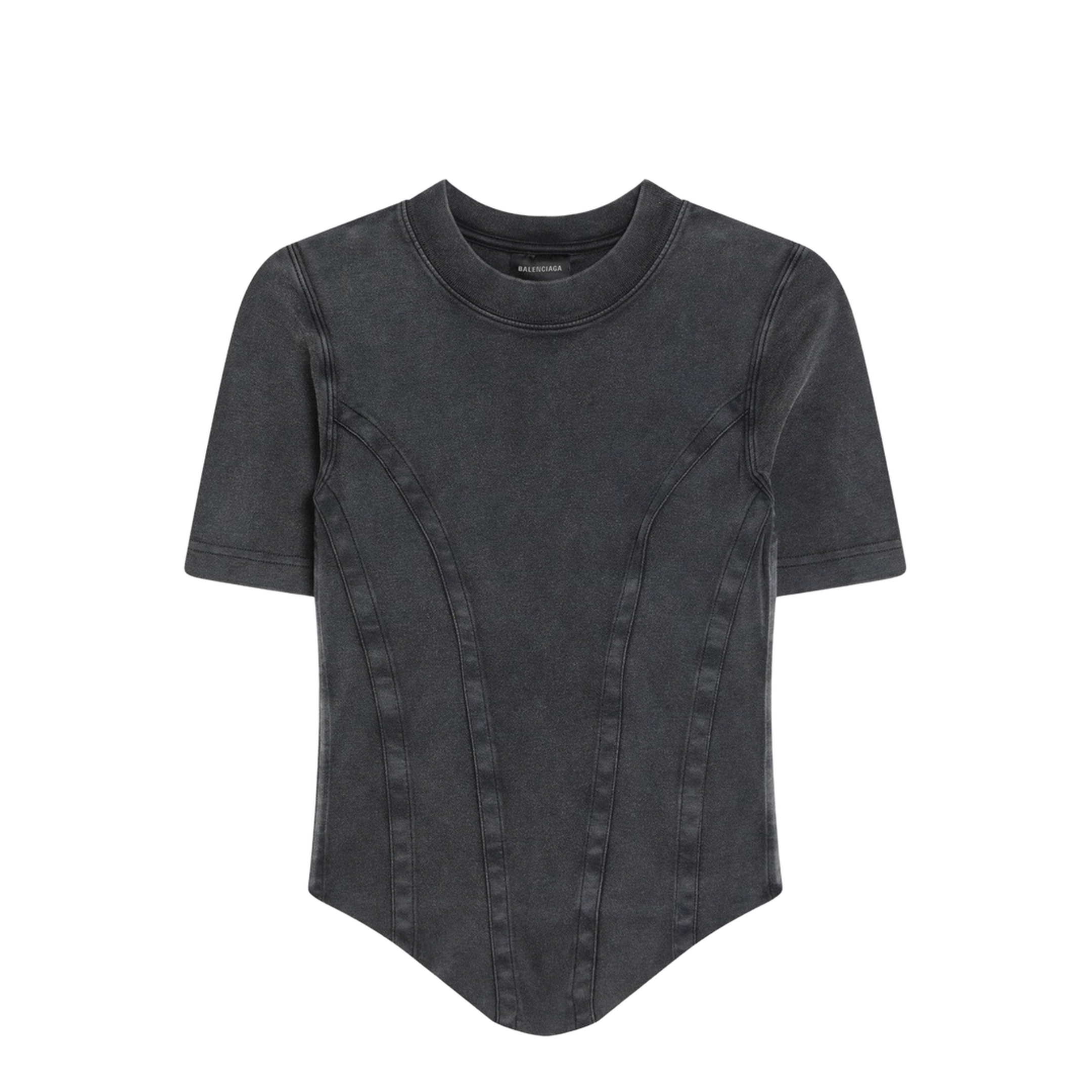Top with an asymmetric hem - Image 1