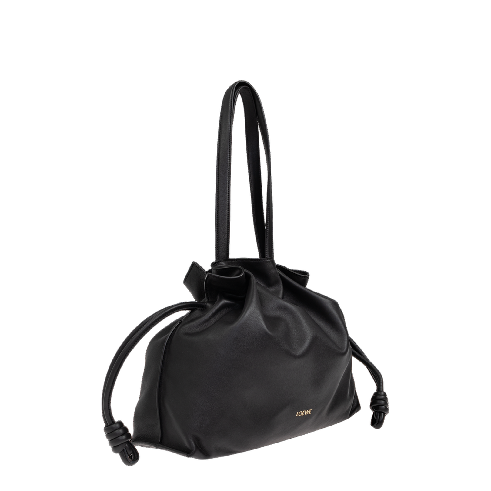 Flamenco Clutch Large Leather Black - Image 4