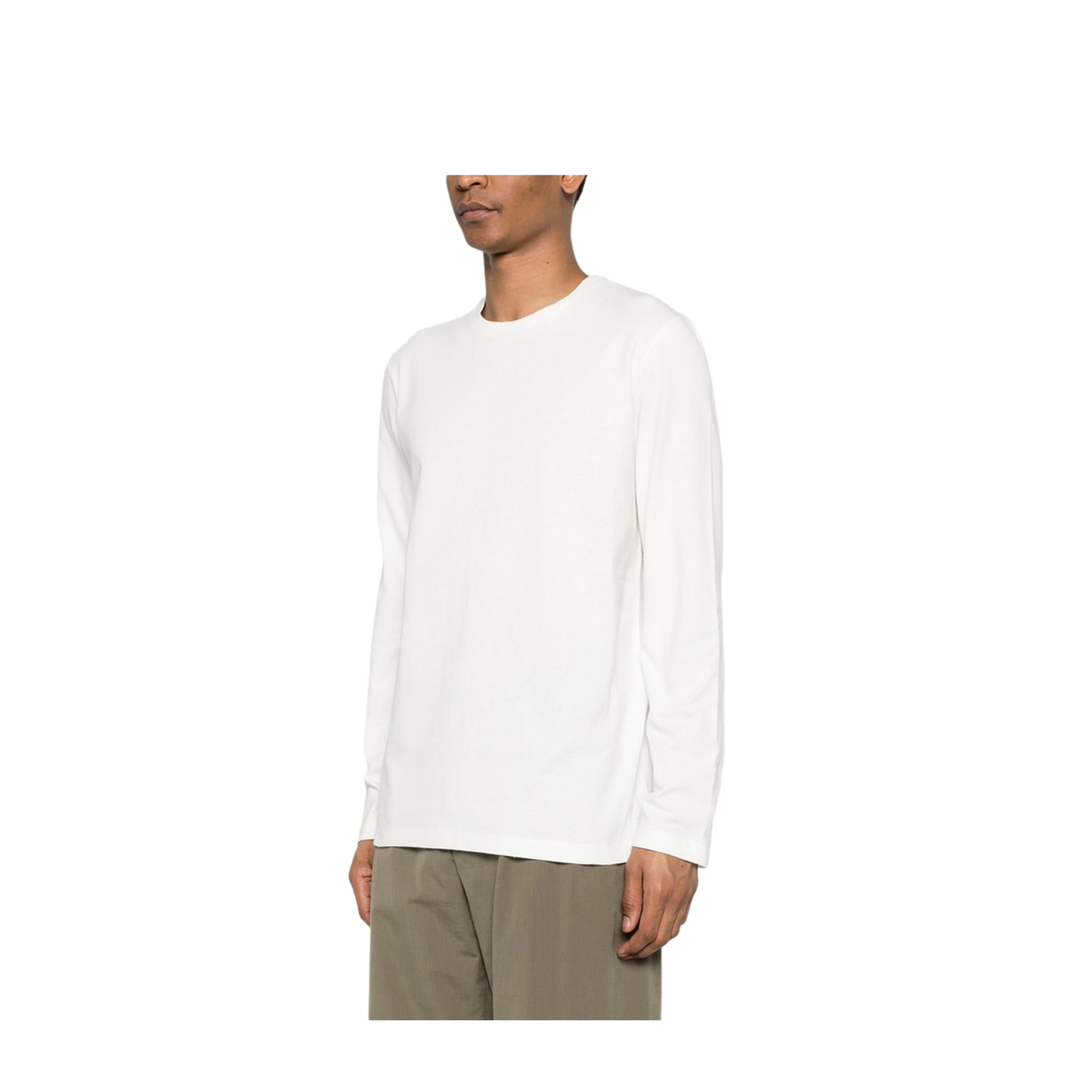 White Cotton Leon T-Shirt - Image 5