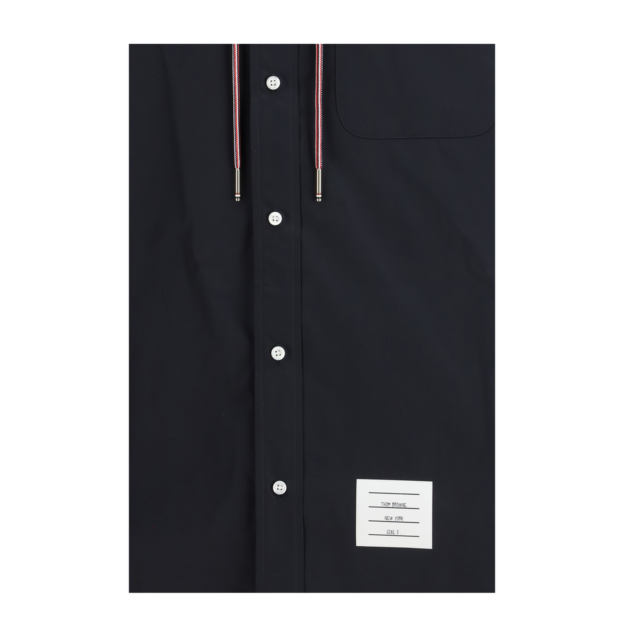 Nylon Cotton Hooded Jacket - Image 3