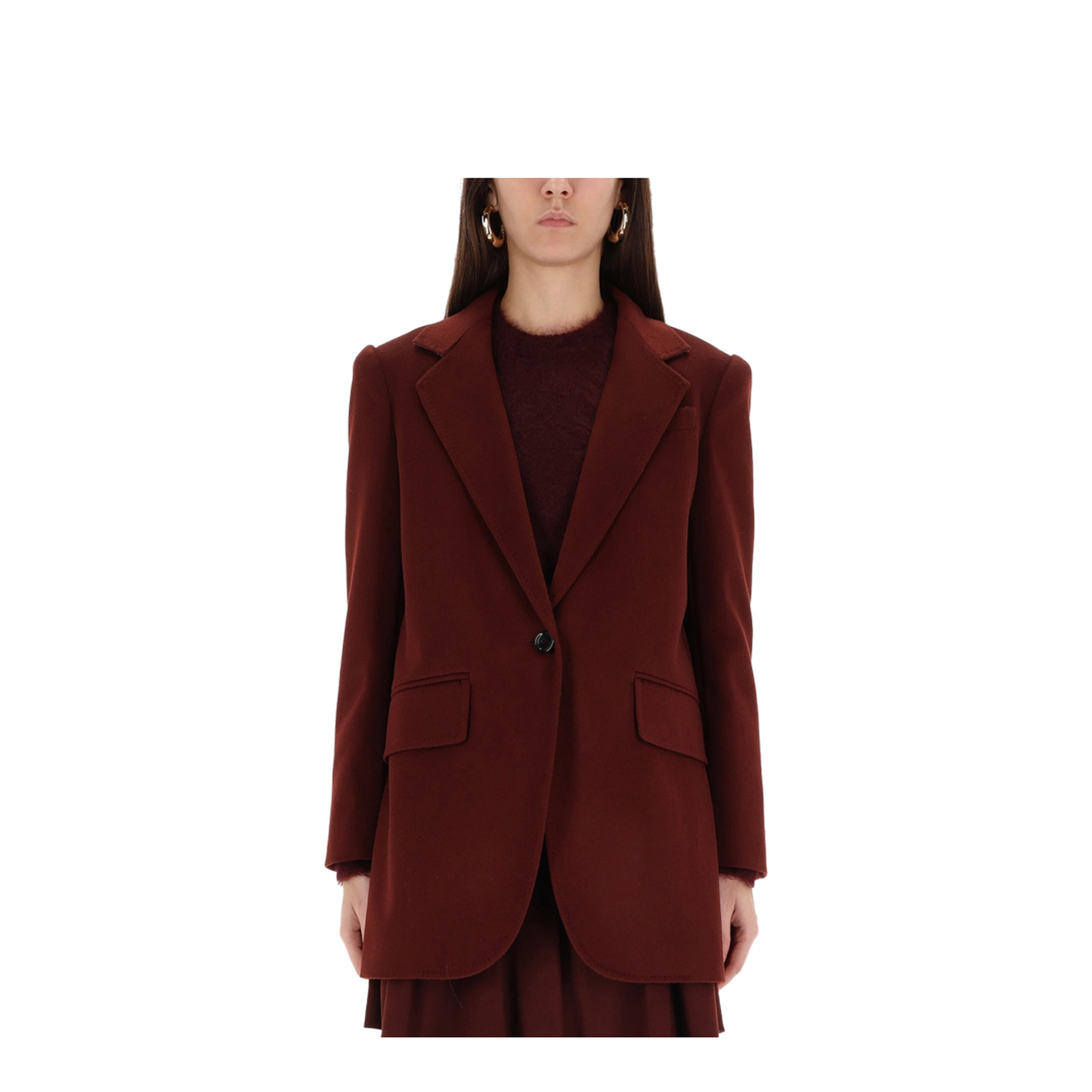 Single-breasted blazer - Image 1