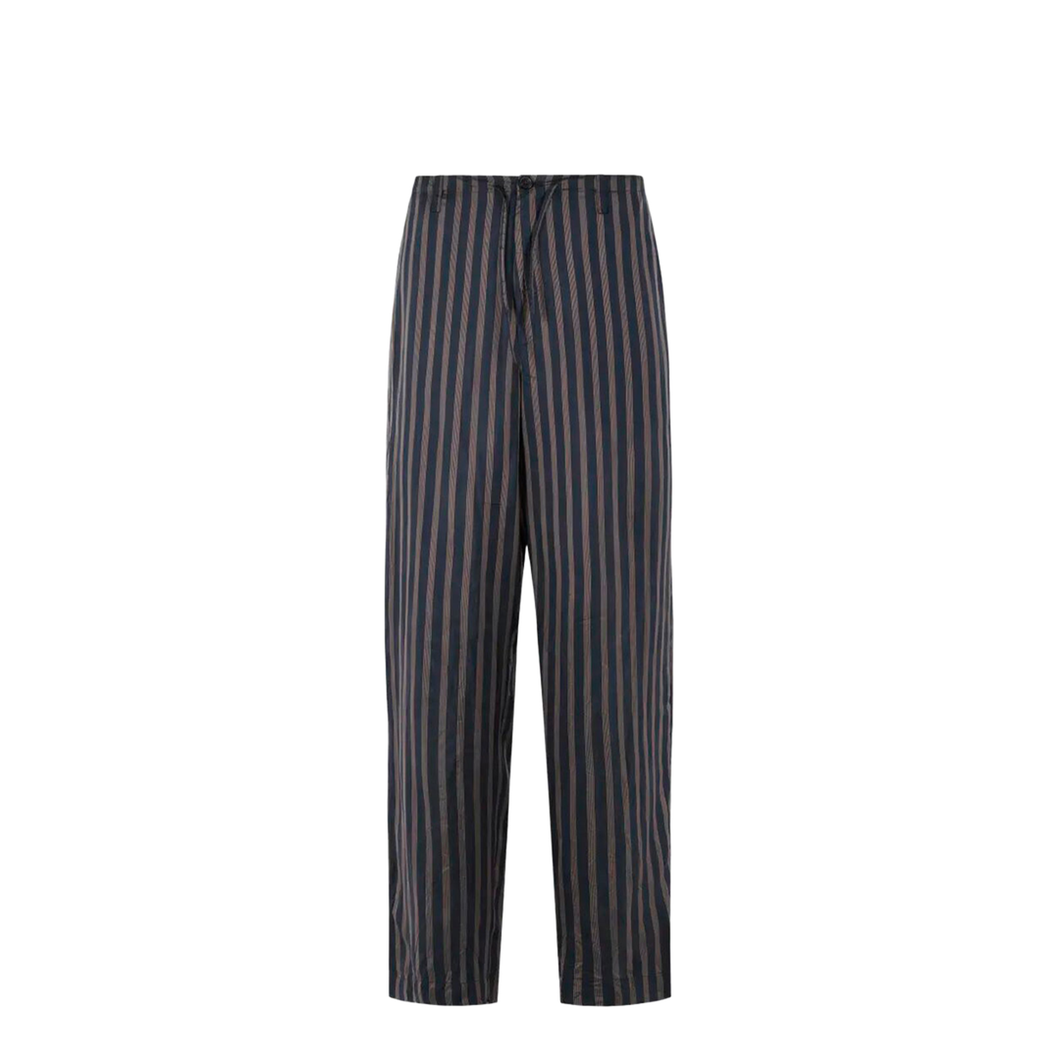 Penny Striped Cupro Trousers - Image 1