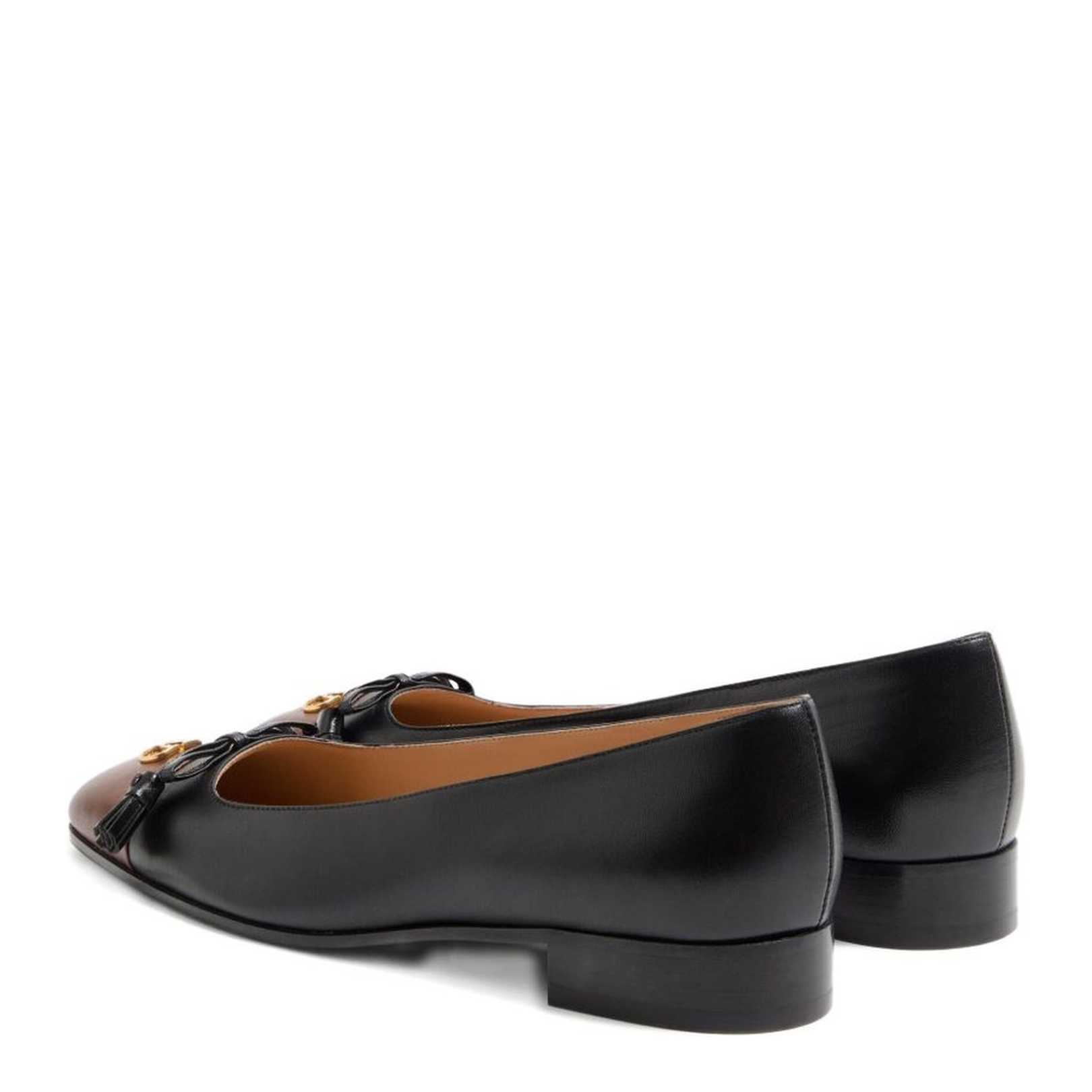 Black Square Toe Flat Sole - Image 4