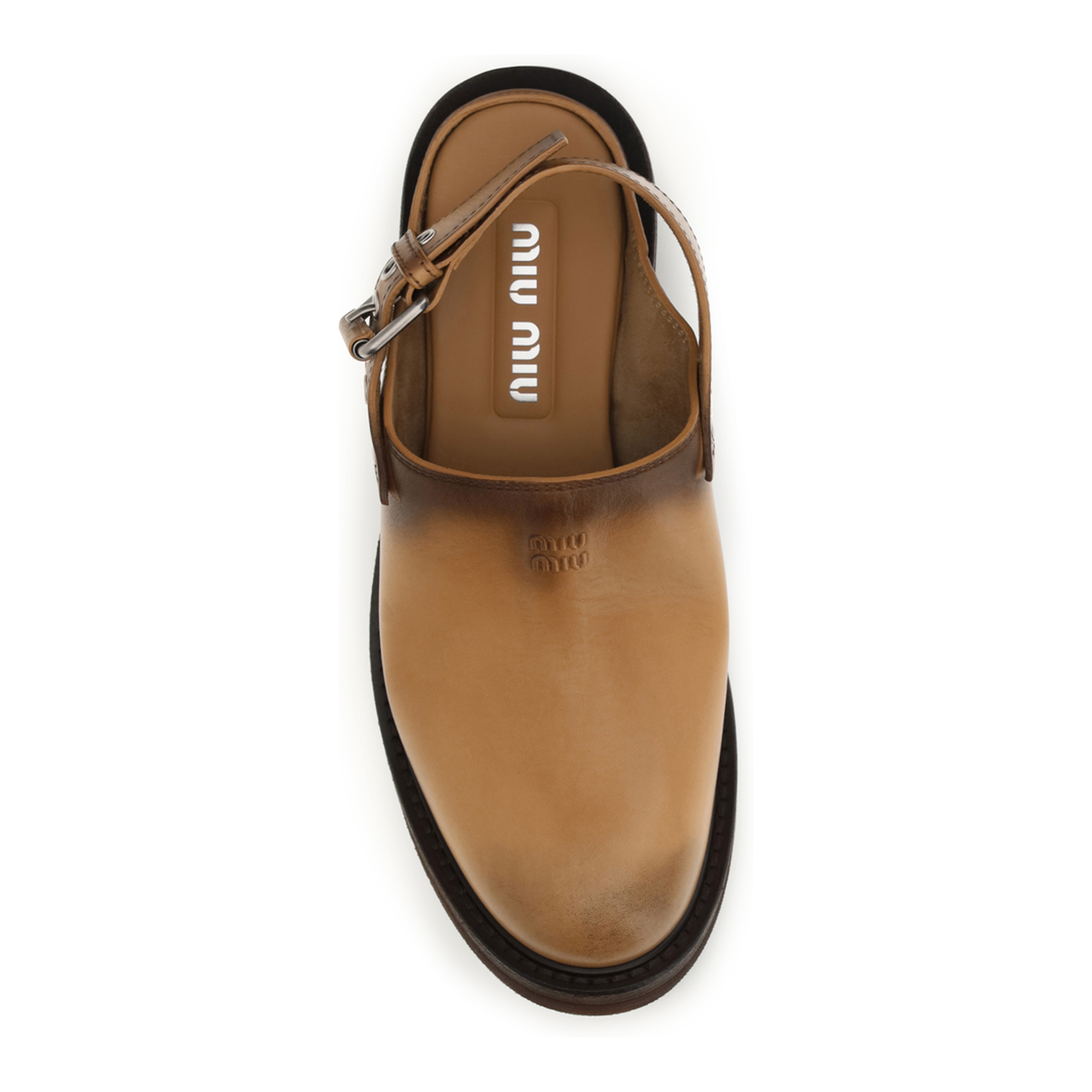 Foule Leather Mules - Image 4