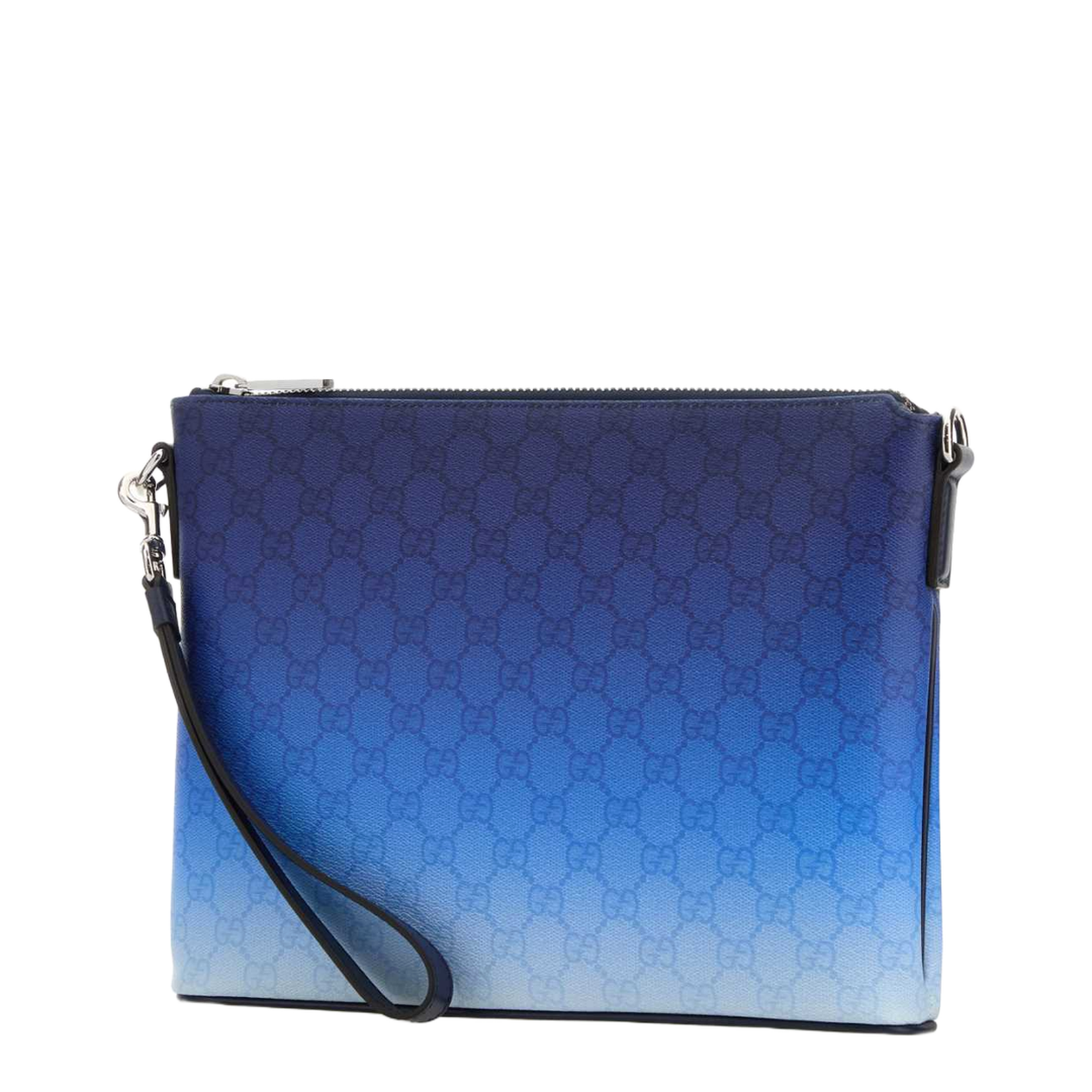 Chroma Small Pouch Leather Blue - Image 2