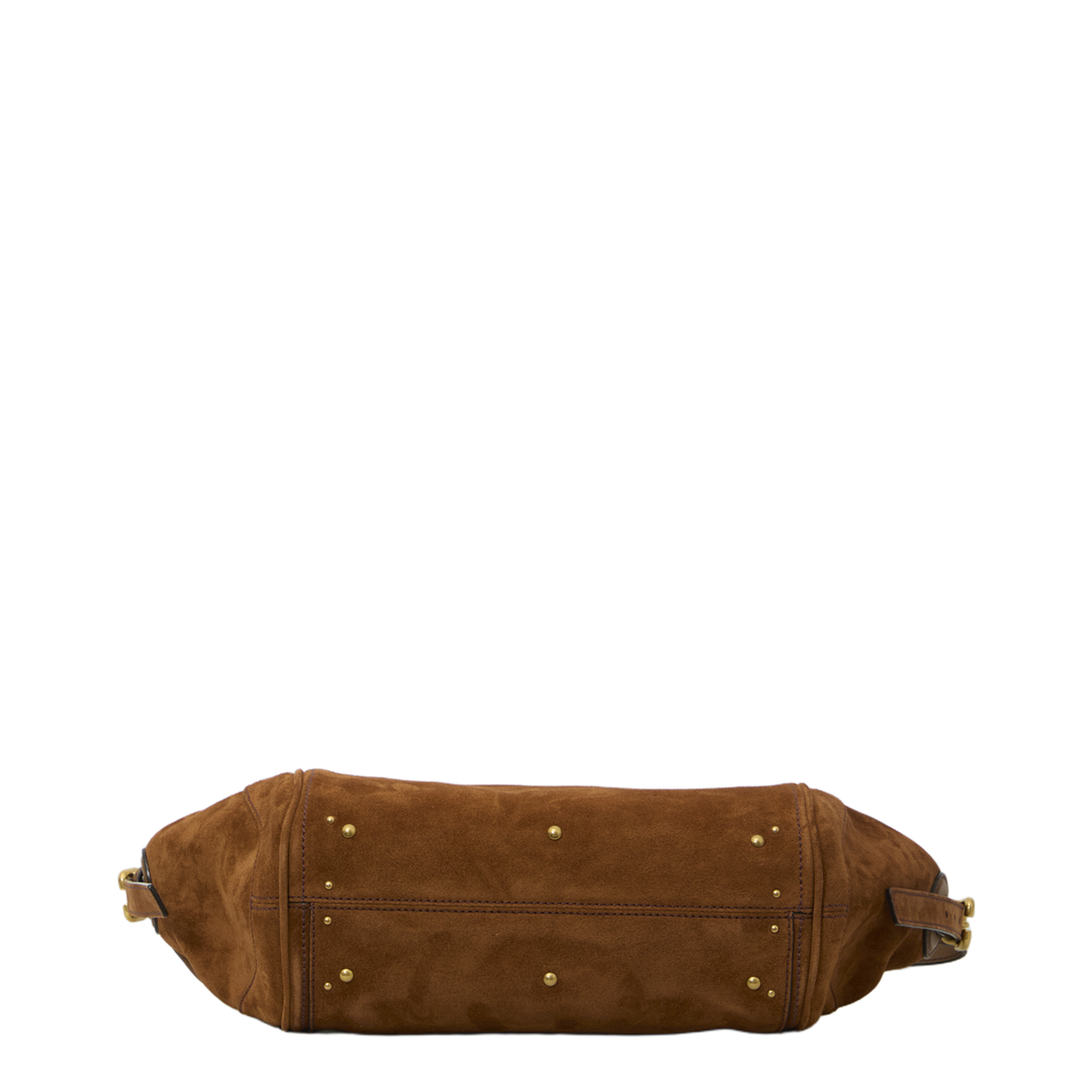 Paddington Suede Calfskin Crossbody - Vintage Brown - Image 3