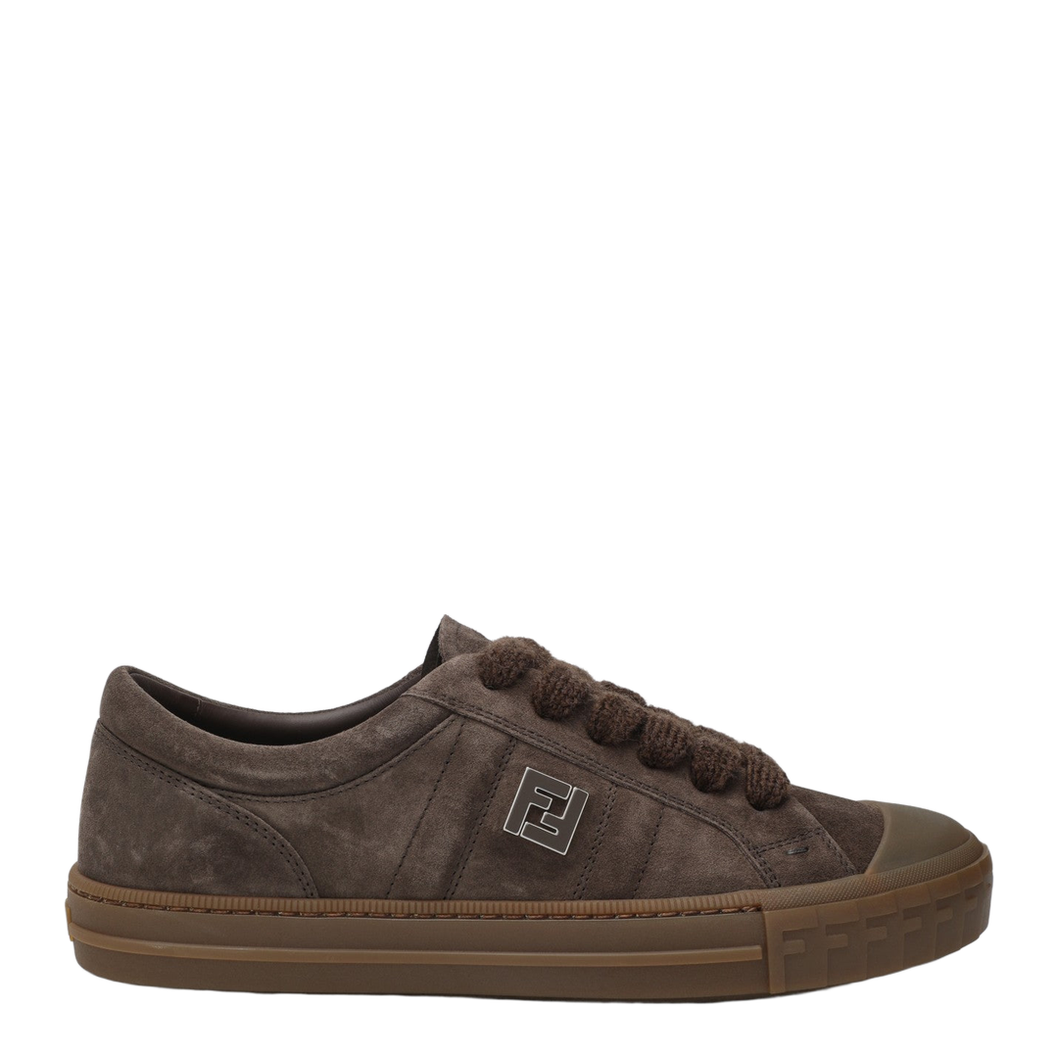 Domino Sneakers Leather Brown - Image 1