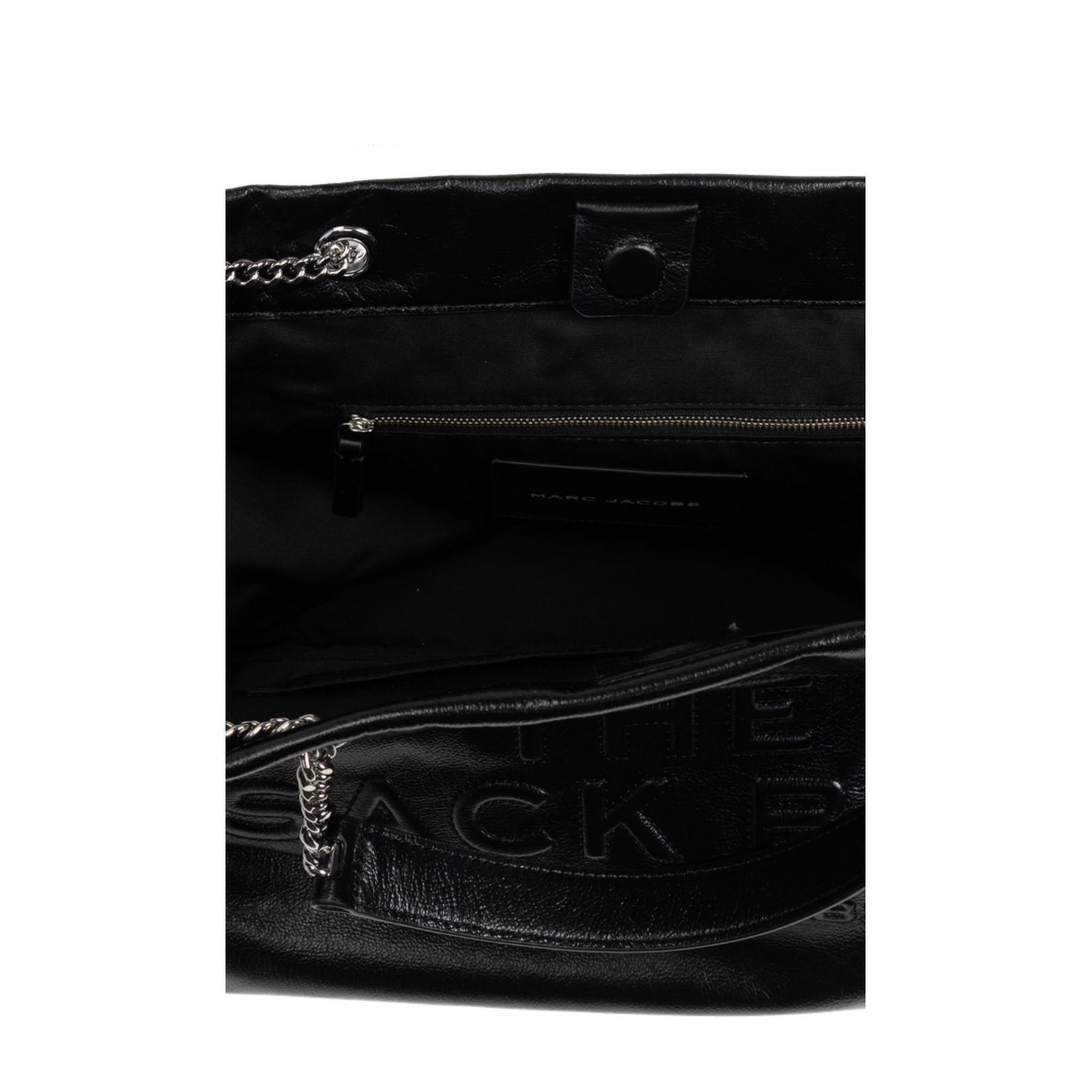 THE SACK BAG LEATHER BLACK - Image 5