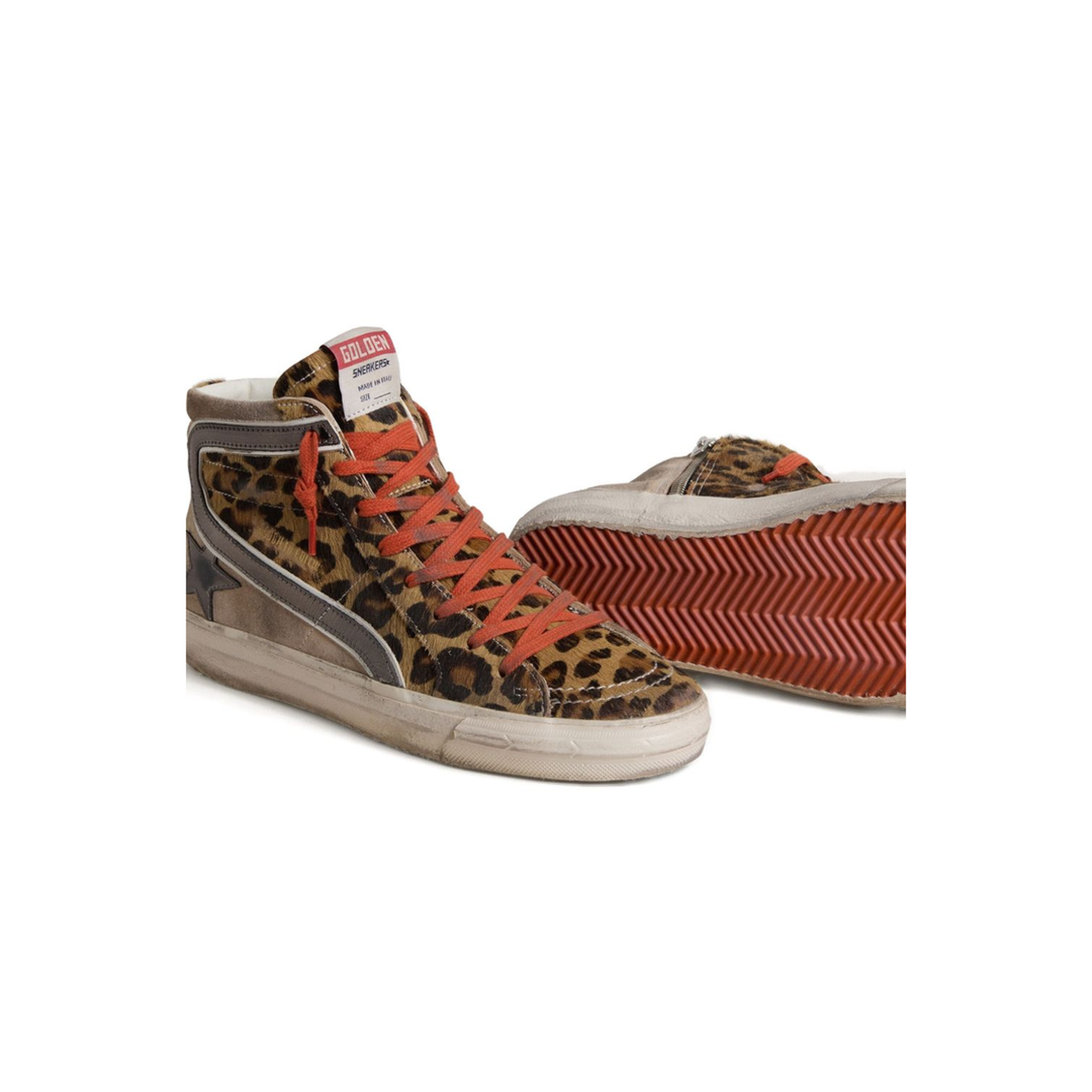 Slide Leather Sneakers - Image 4