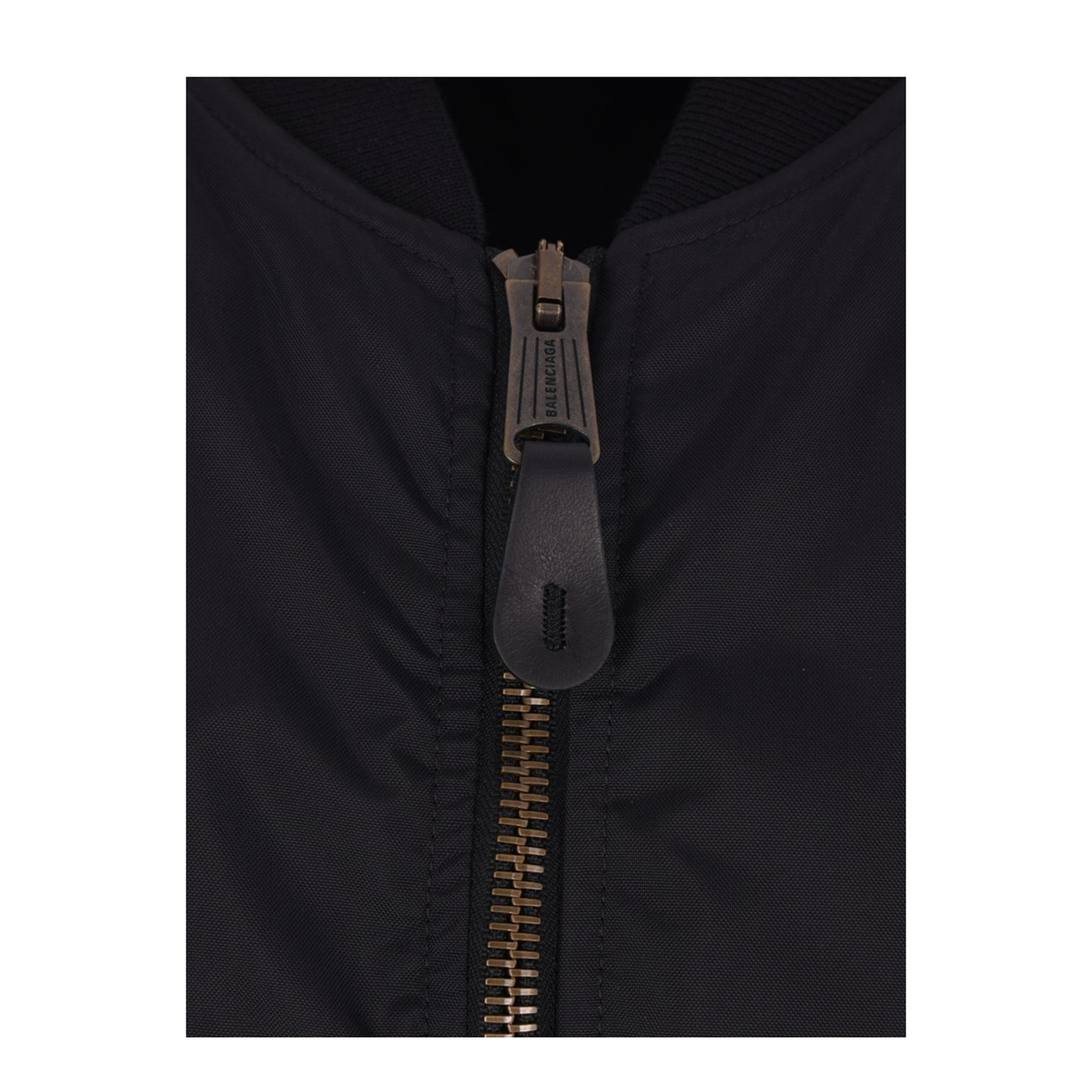 Bomber Jacket Large Fit in Black - Image 4