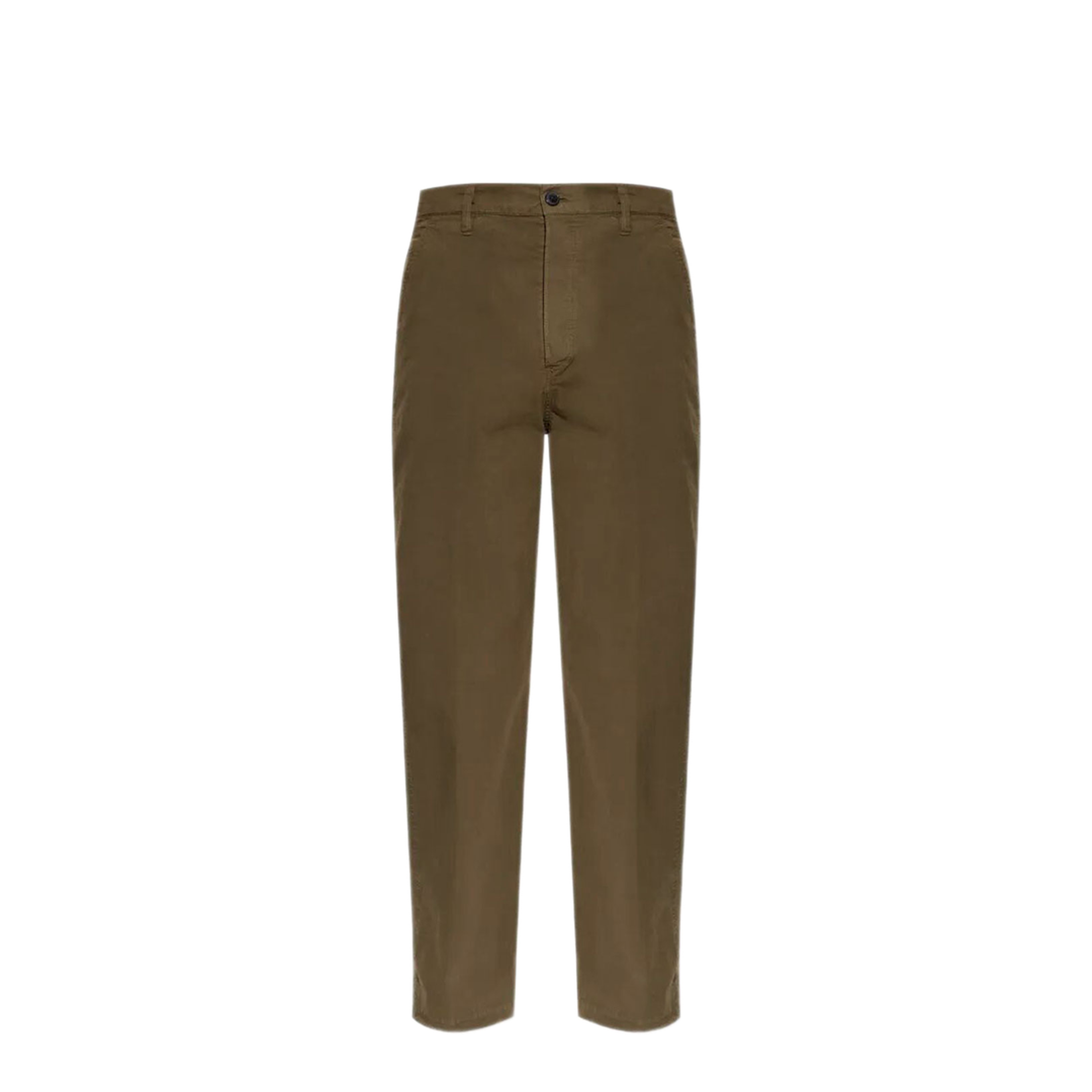 Cotton Trousers with Side Pocket - Image 1