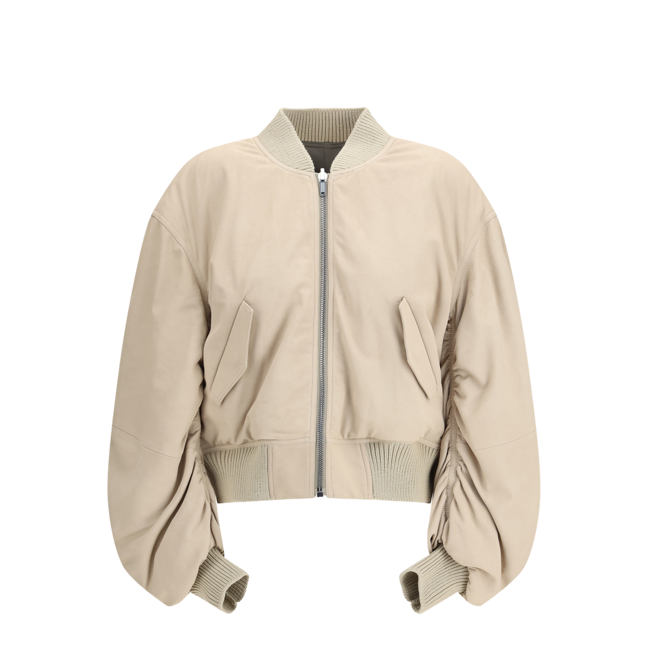Secchia Flight Bomber In Lamb Leather - Image 1