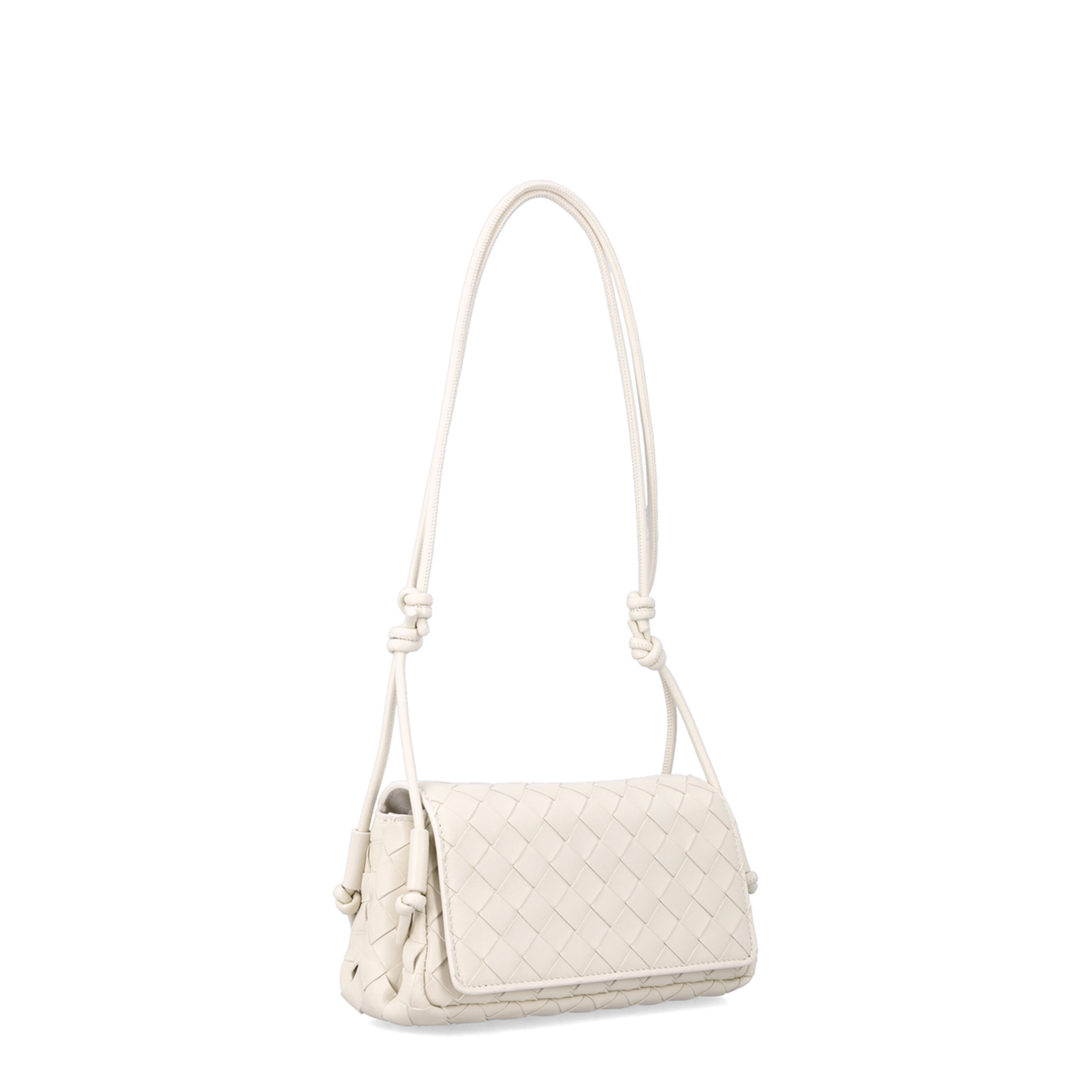 Notturno Intrecciato Nappa Crossbody - Sea Salt - Image 2