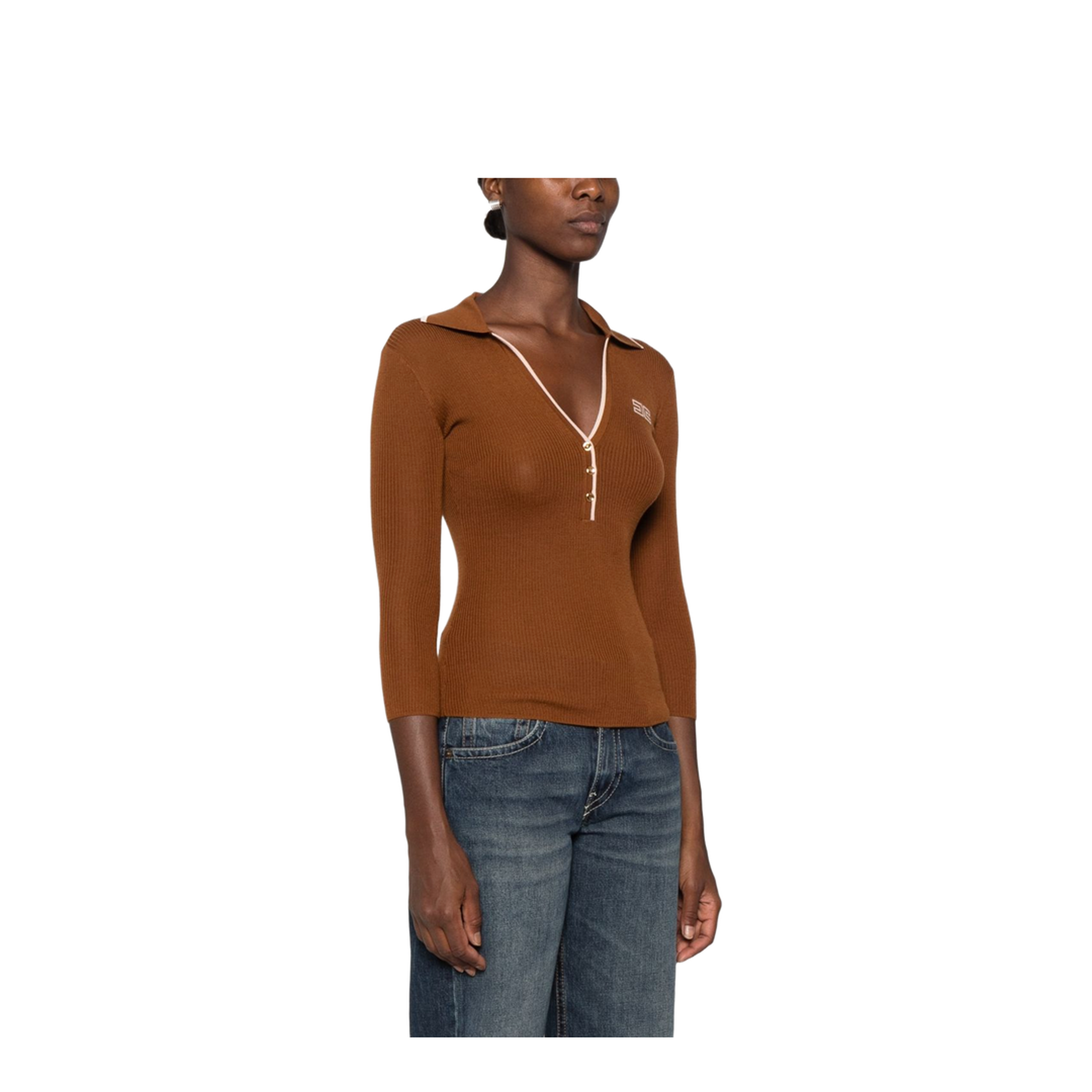 T-shirts and Polos Brown - Image 3
