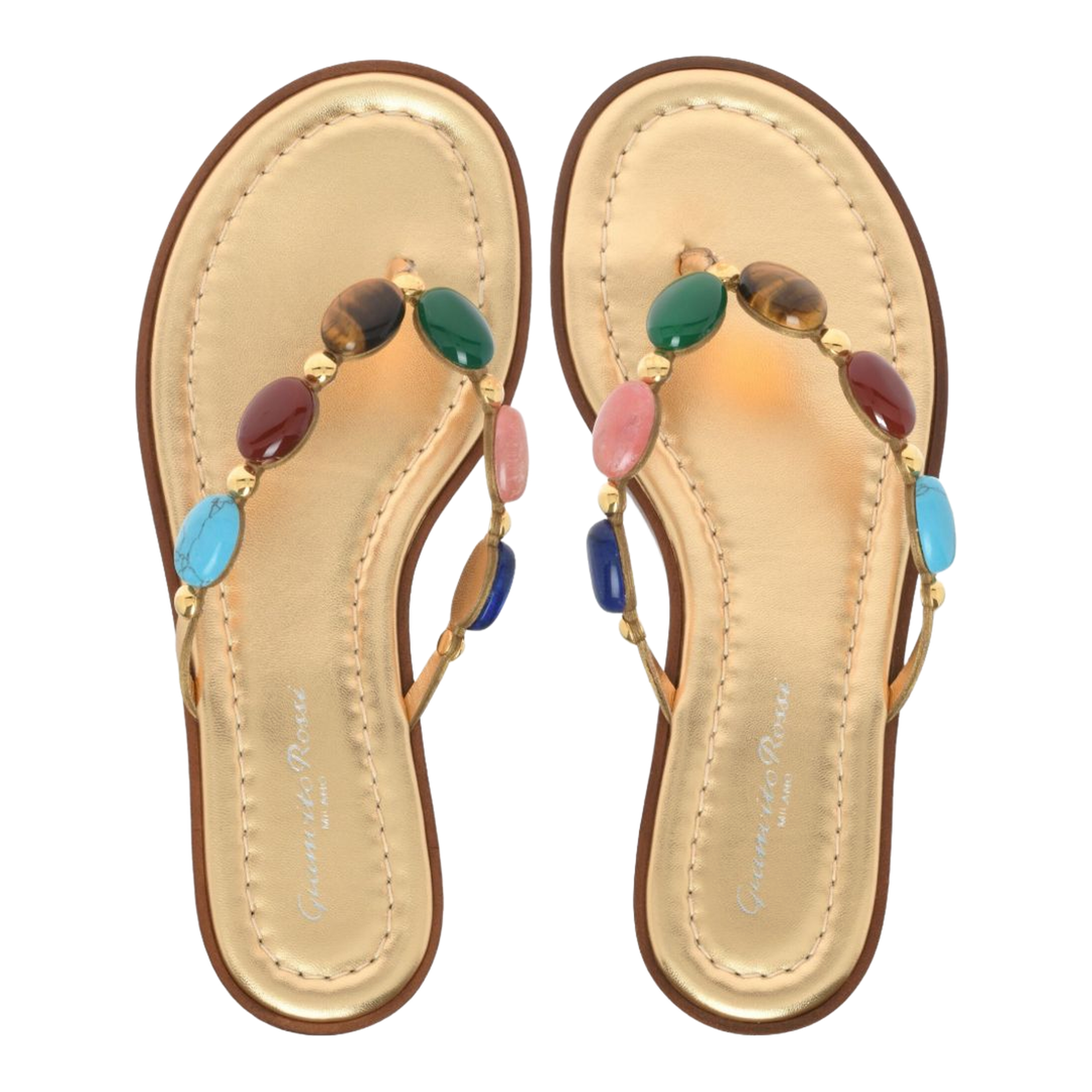 Sandals Leather Brown - Image 2