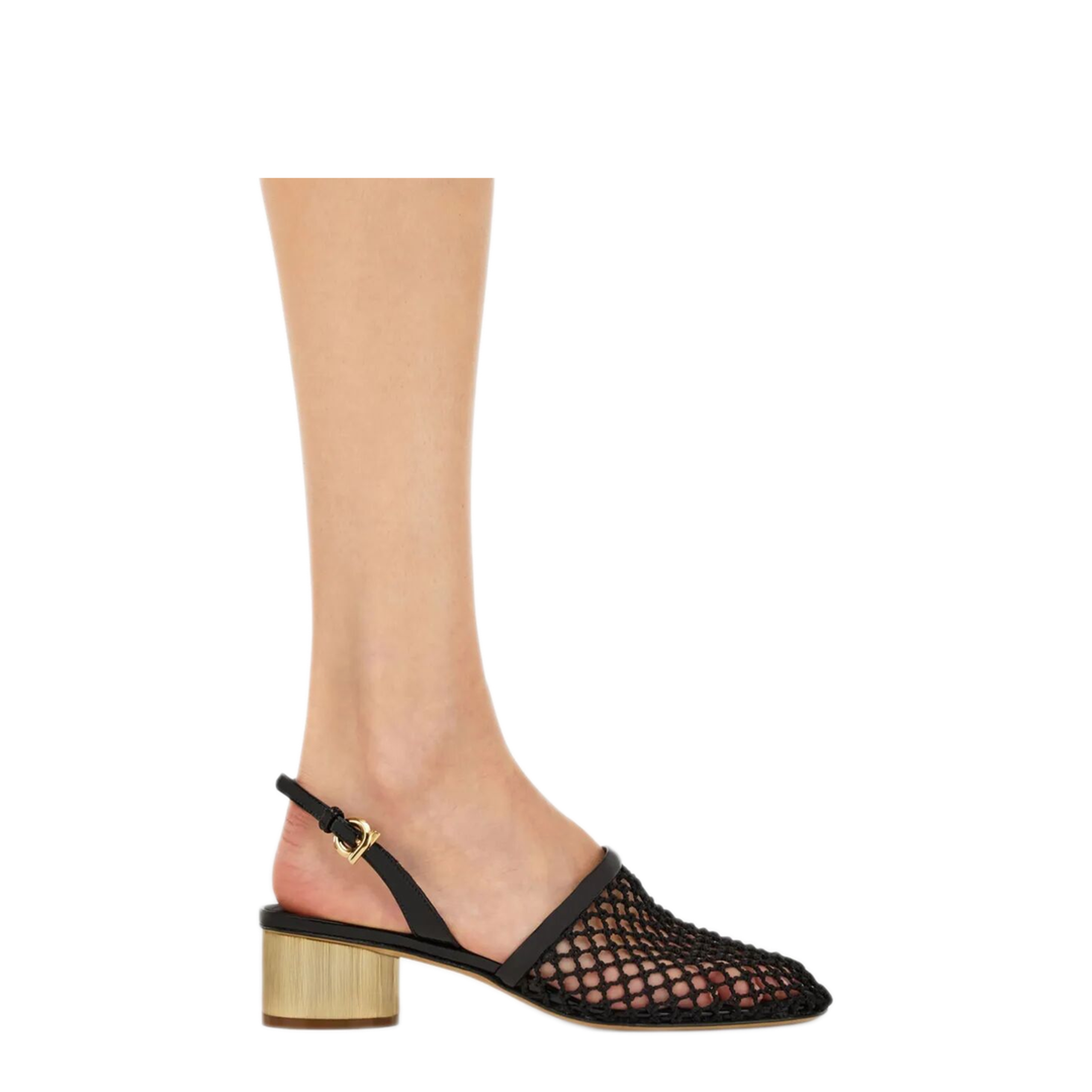 KAY 40 MESH AND LEATHER SLINGBACK - Image 2