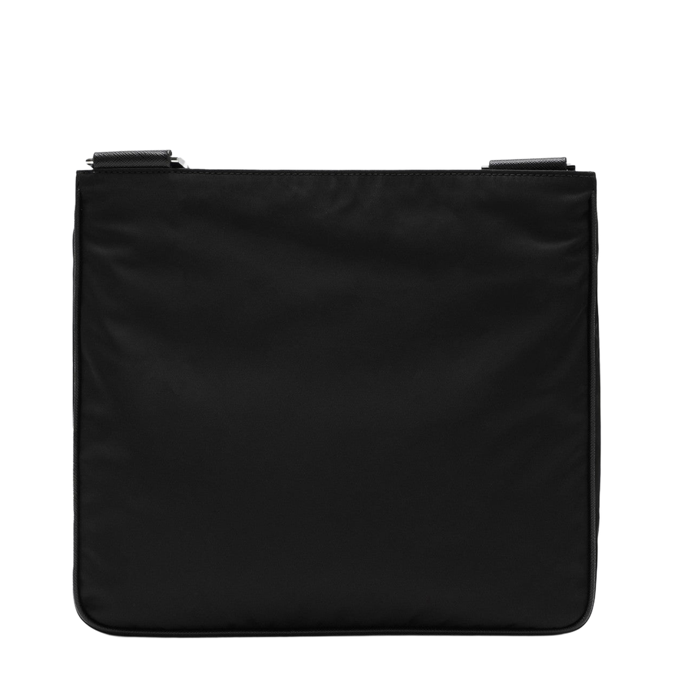 Re-Nylon Re-Nylon and Saffiano Leather Shoulder Bag - Black - Image 2