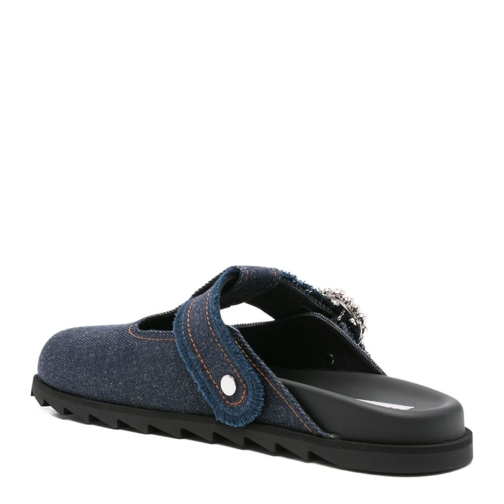 Slidy Mules in Denim - Image 3