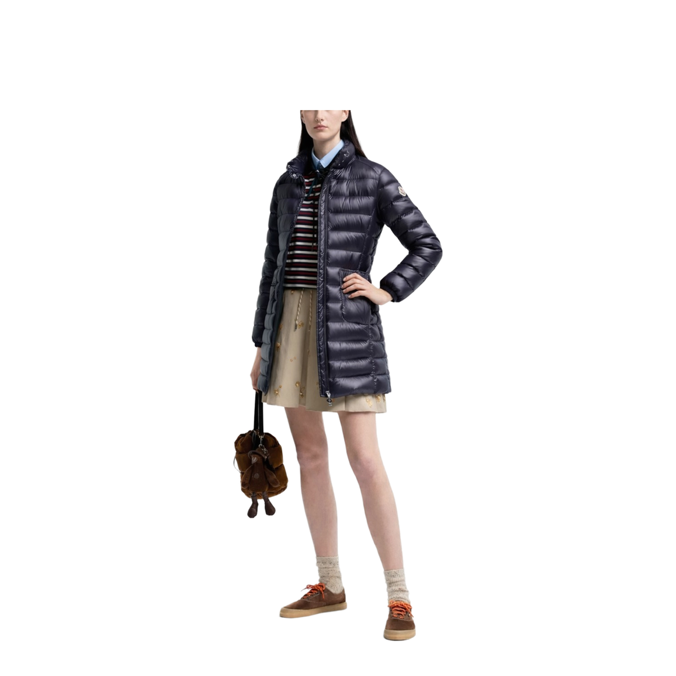 Genet Long Down Jacket - Image 2