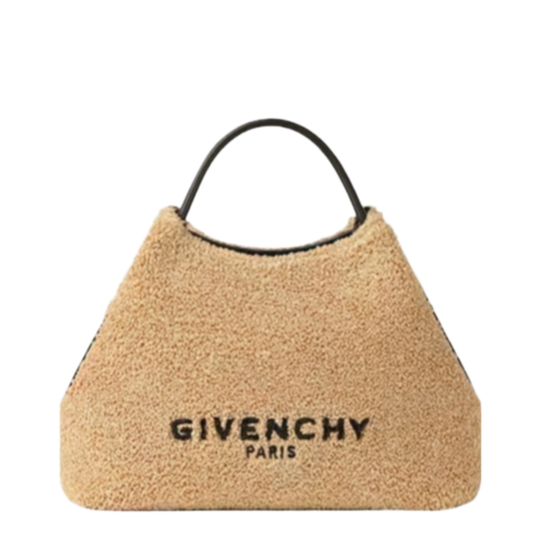 Facet Nano Sponge Raffia Tote - Natural - Image 1