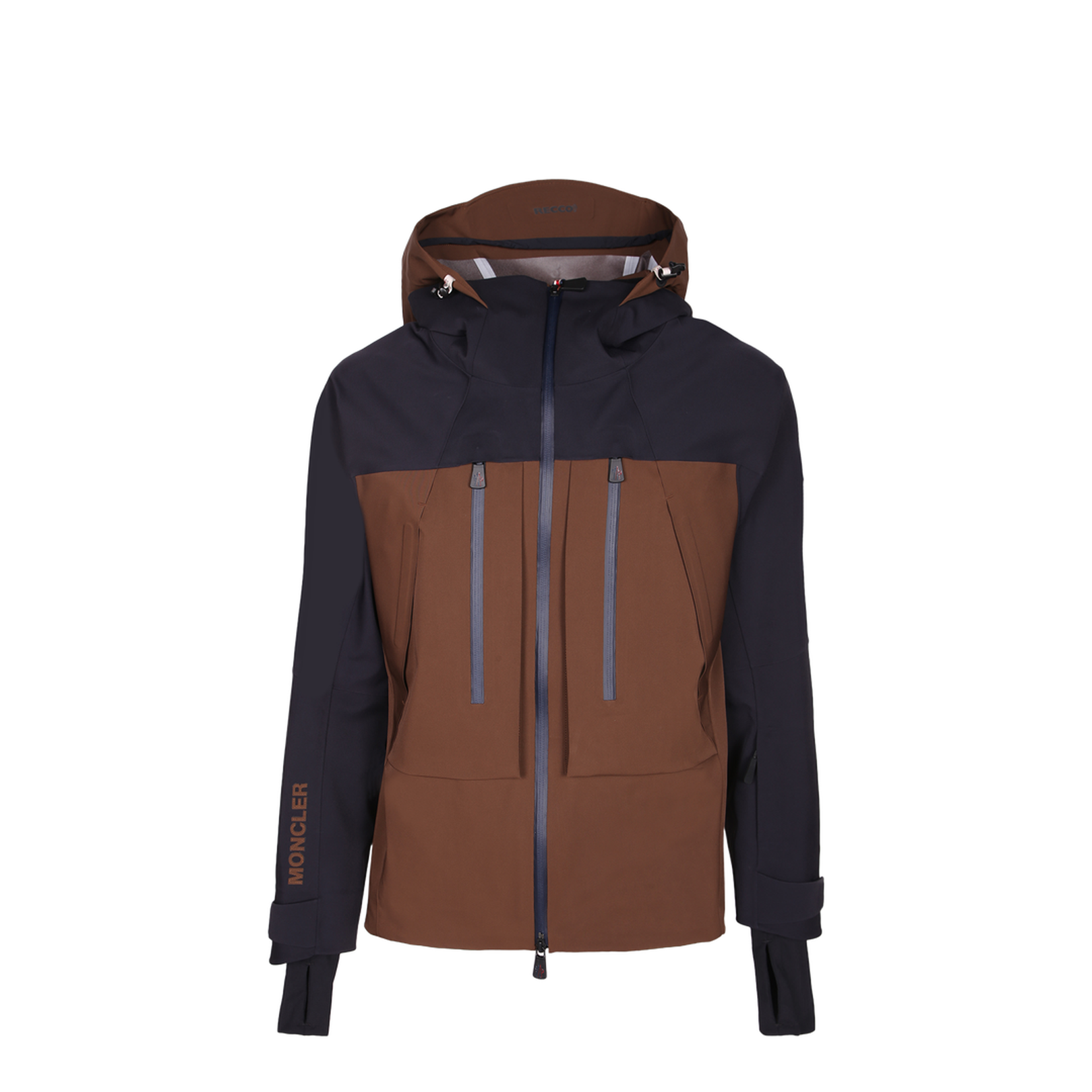 Bicolor Jacket with Hood - Image 1