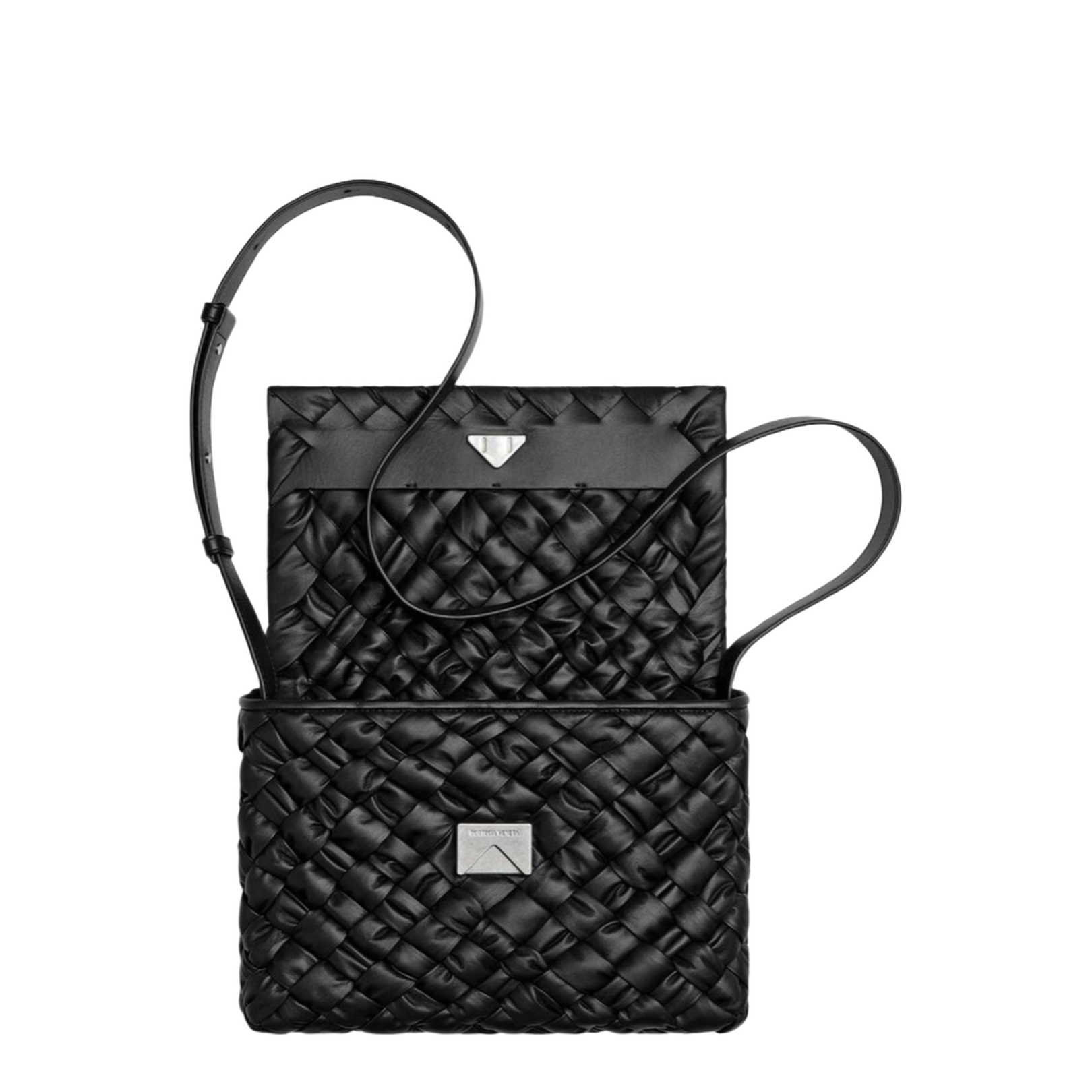 Rumple Leather Crossbody Bags - Black - Image 5