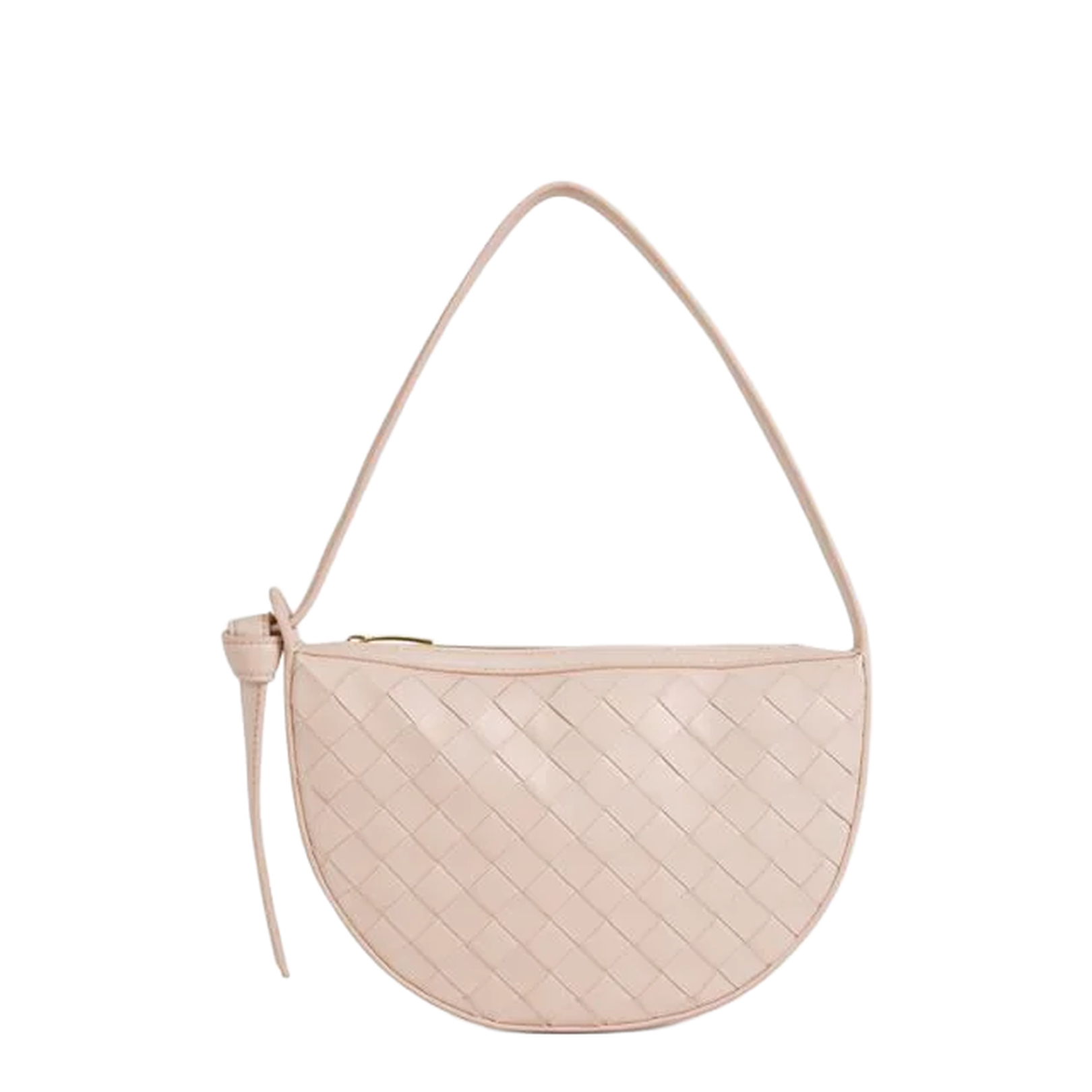 Sunrise Mini Leather Shoulder Bags - Beige - Image 1