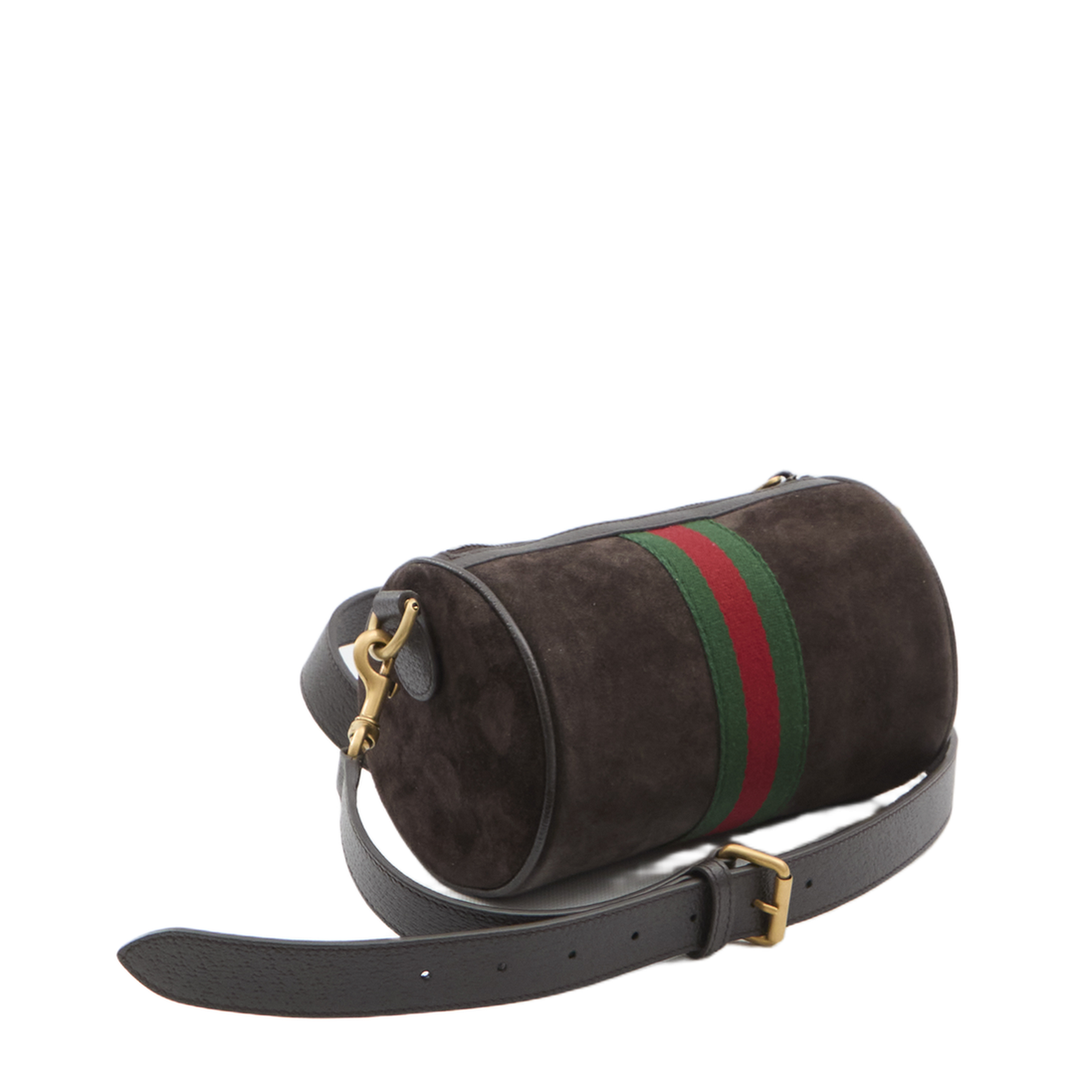 Ophidia Mini Calfskin Crossbody Bag - Brown - Image 2
